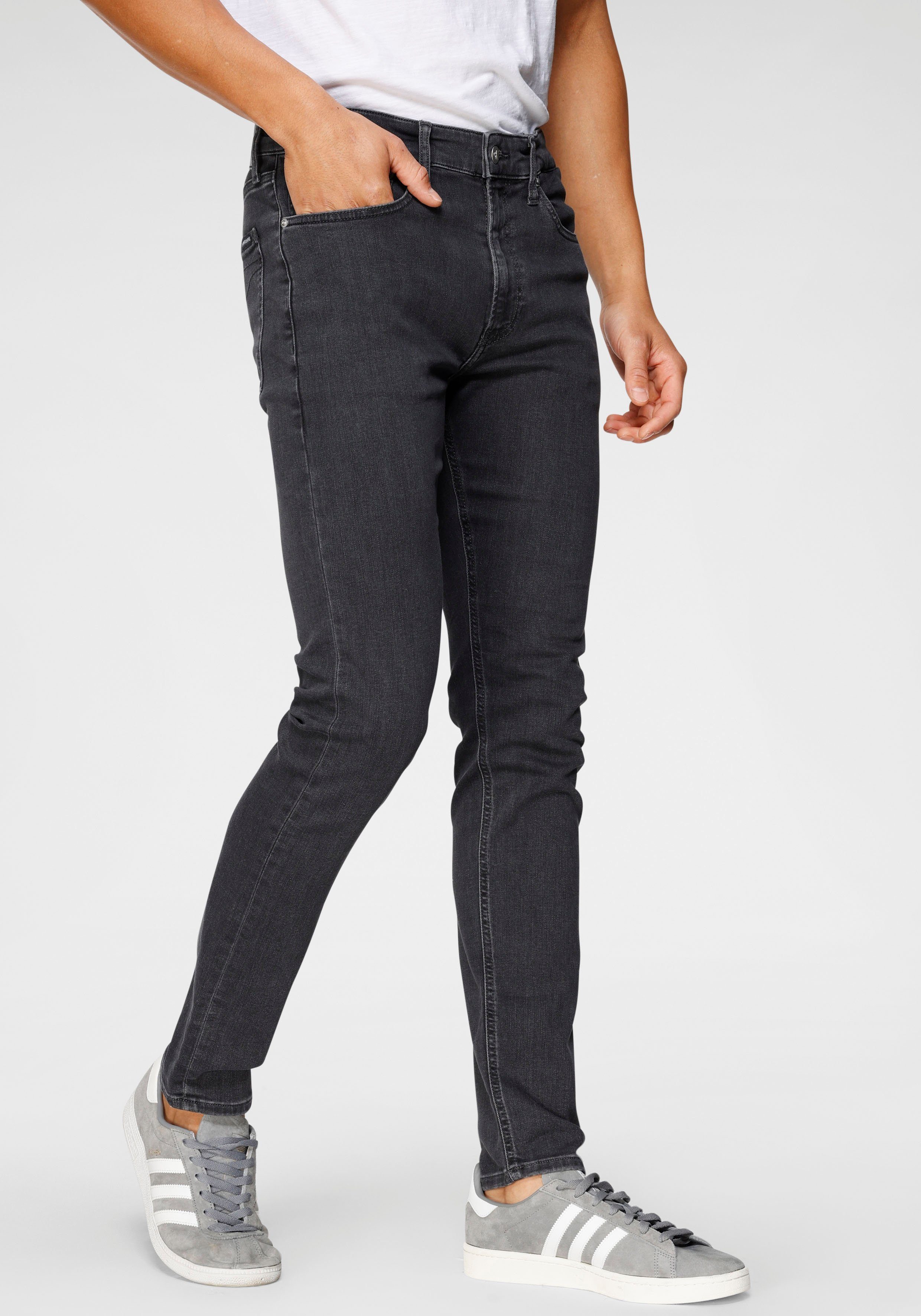Skinny-fit-Jeans black-wash modische SKINNY Jeans Klein 016 Calvin Waschung CKJ