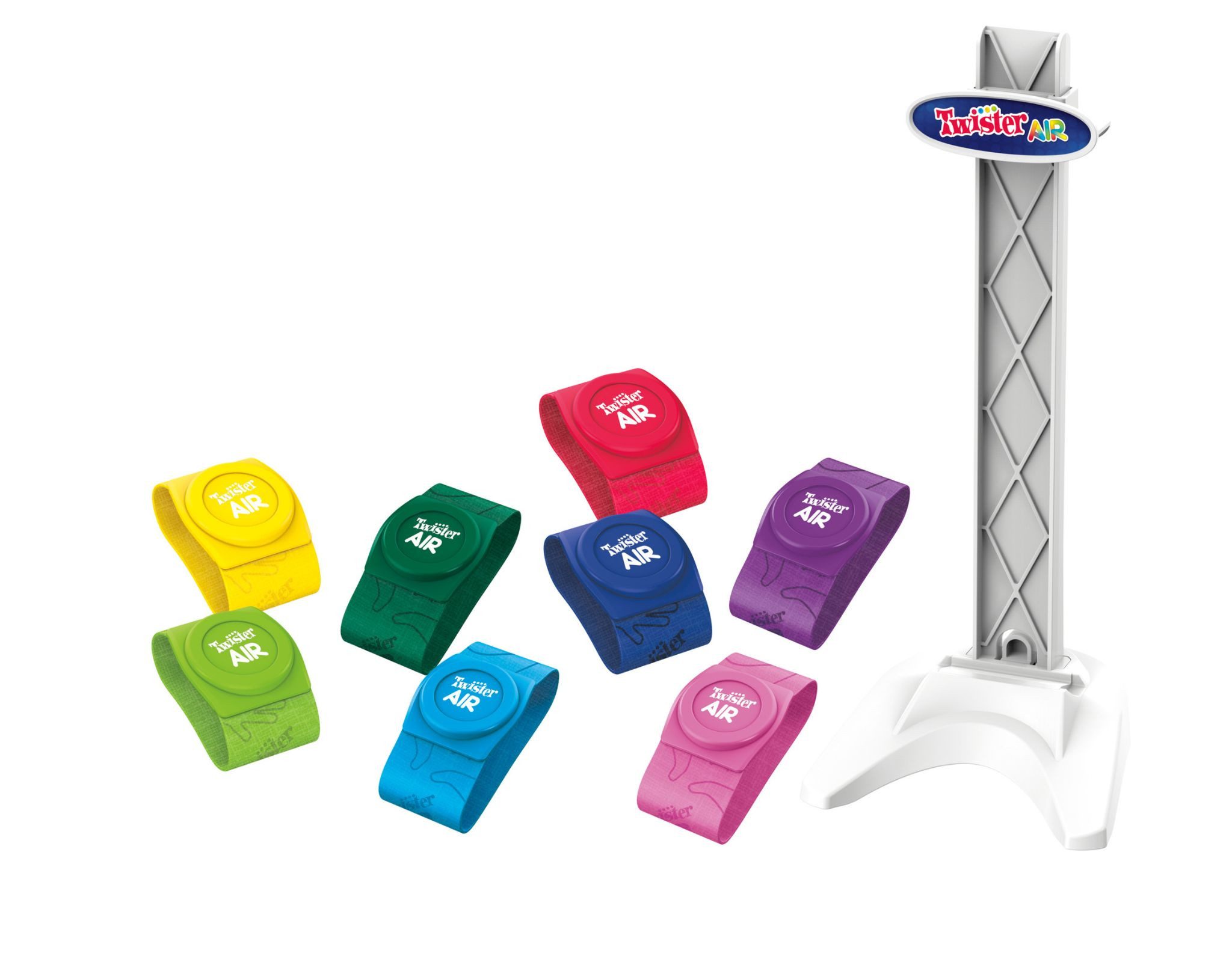 Hasbro Spielesammlung Twister Air Gesellschaftsspiel Bewegung App Partyspiel ab 8 Jahren, Twister Air