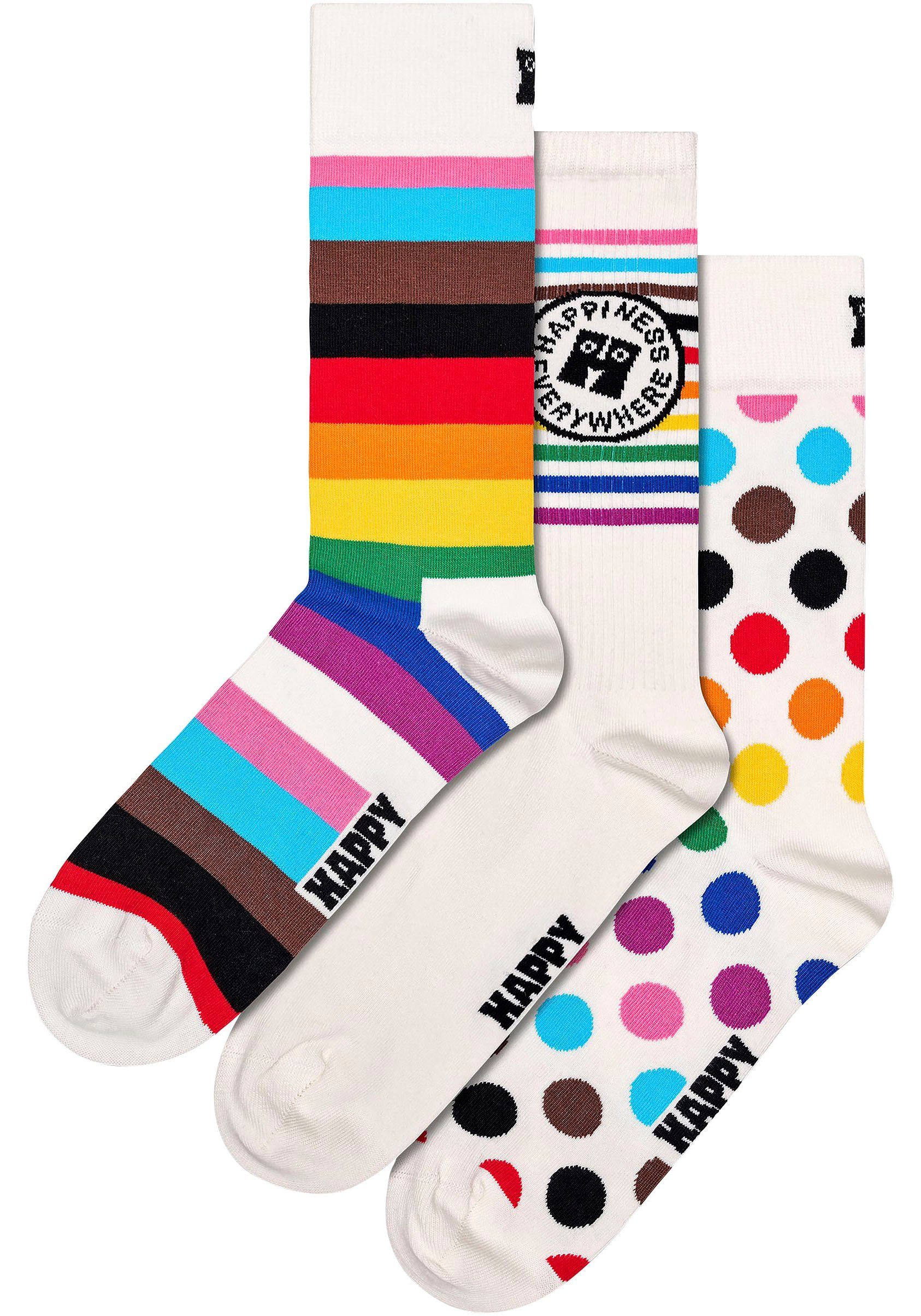 Happy Socks Socken (3-Paar) Pride Socks Gift Set | 
