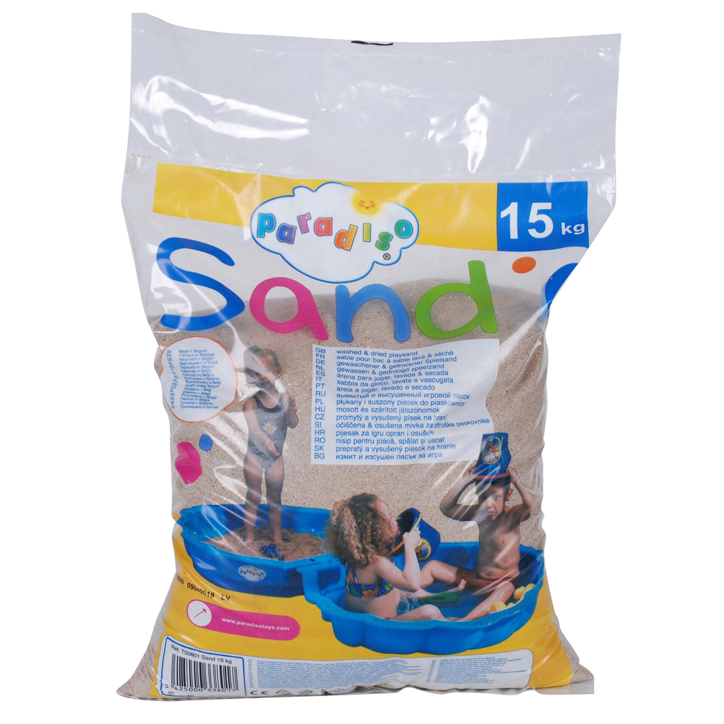 Annastore Sand 15 Kg Spielsand für Kinder Sandkasten Sand für
