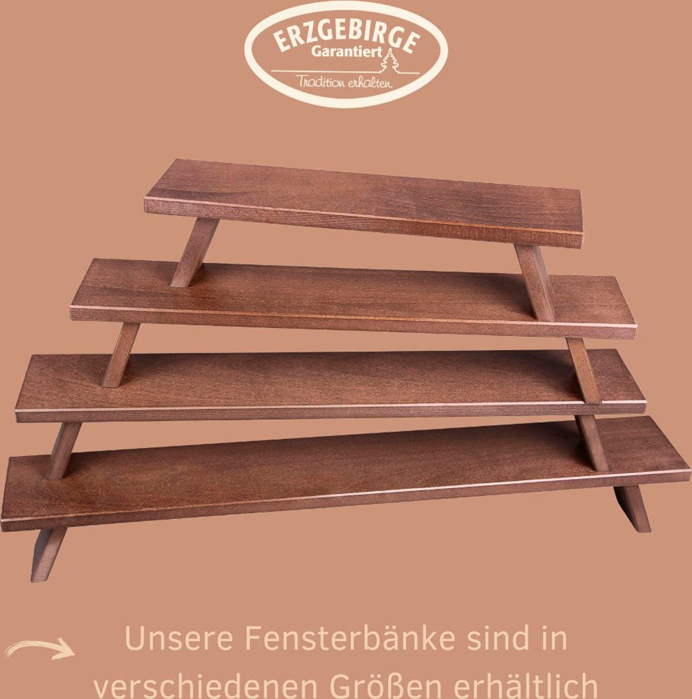 Weigla Schwibbogen-Fensterbank Weihnachtsdeko (1-tlg), aus Buchenholz, günstig online kaufen