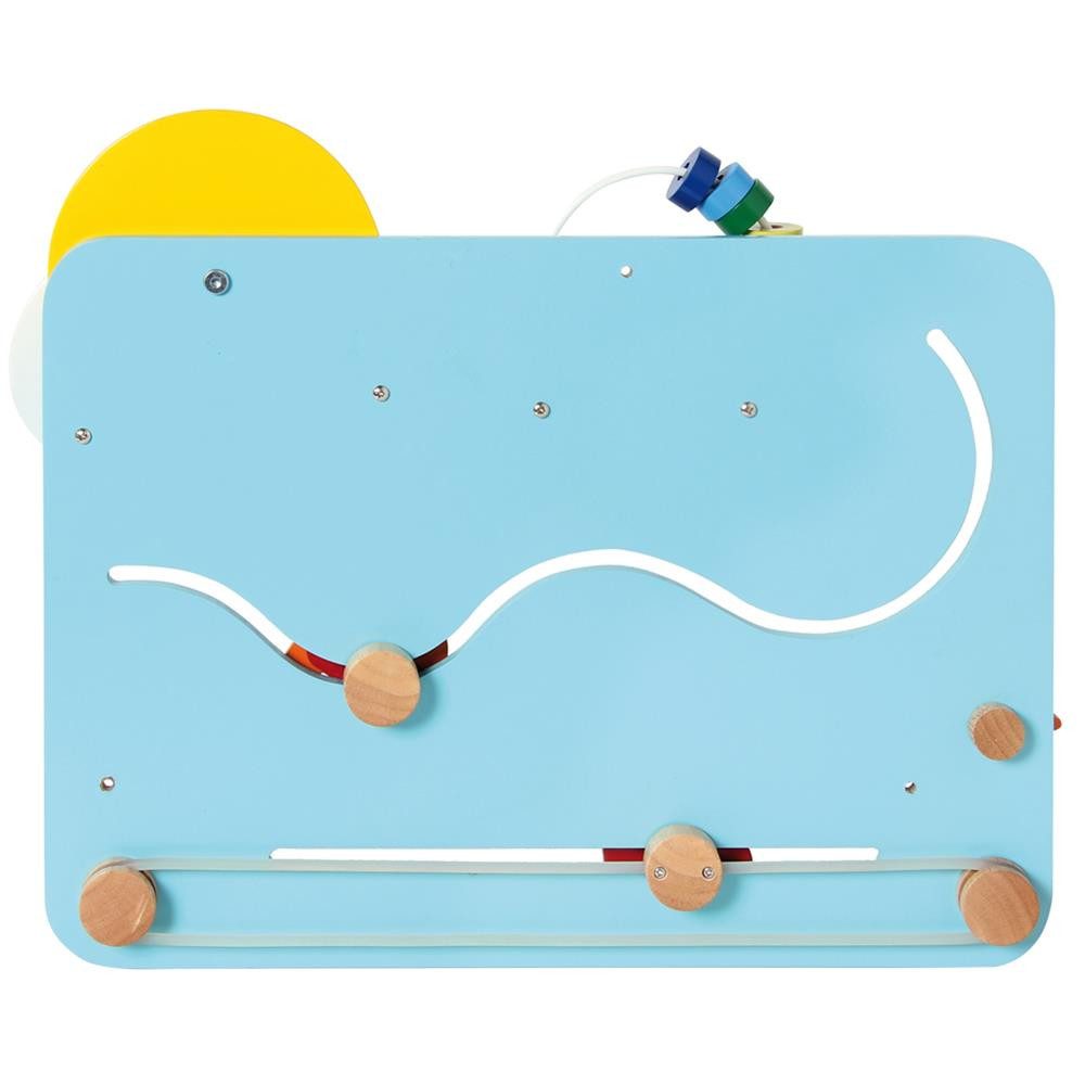 Bartl Spiel Wandspiel Landschaft Motorikspiel, Holz Aktivitätsspiel Kinder