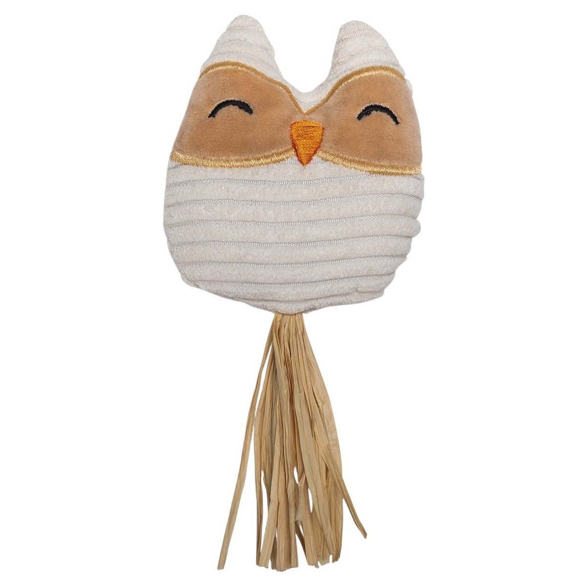 Beeztees Tierkuscheltier Katzenspielzeug ECO Eule Pippa