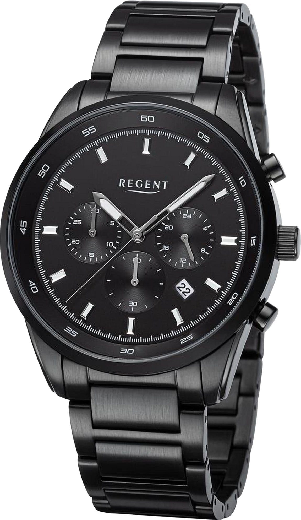 Quarzuhr Regent Herren Armbanduhr Analog