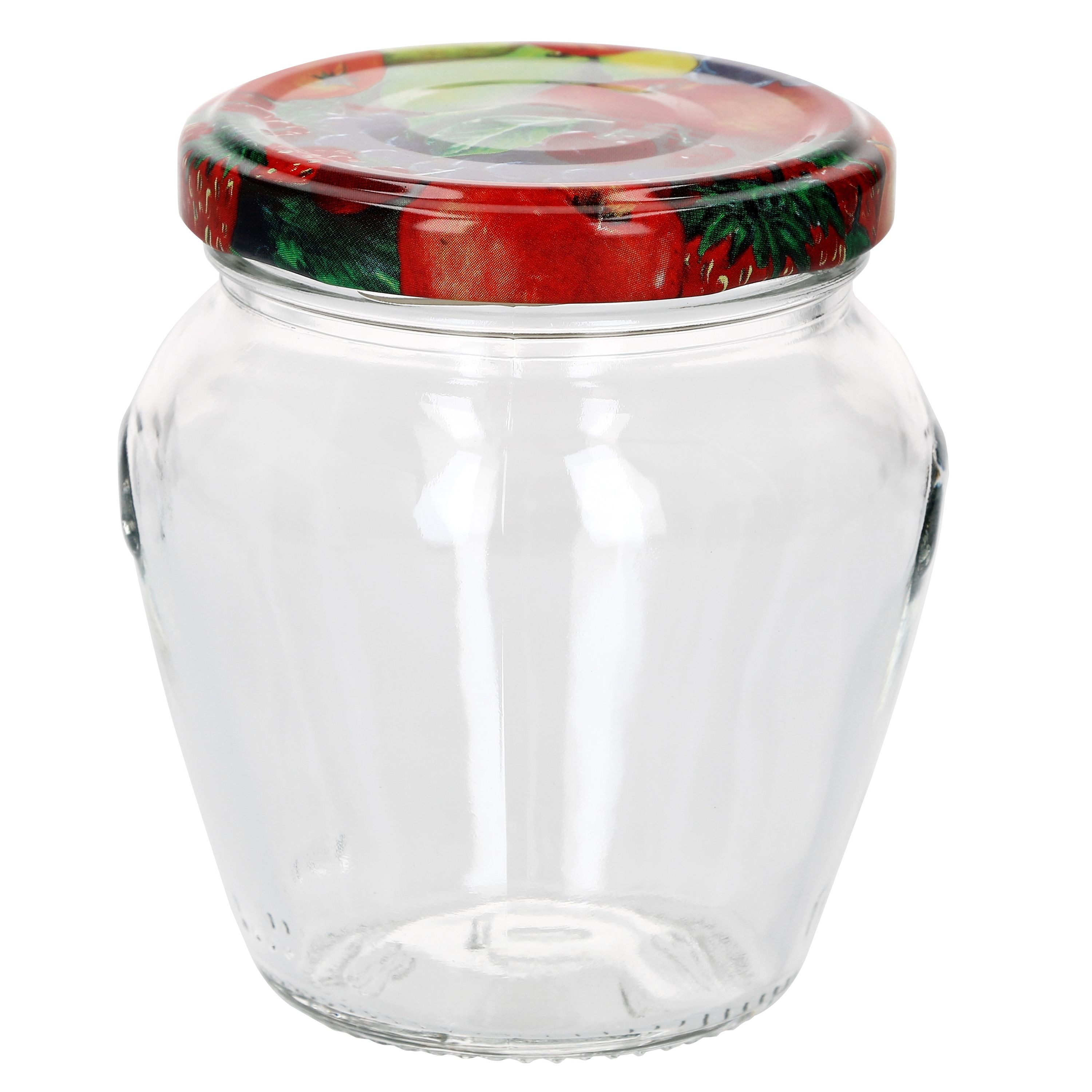 MamboCat Vorratsglas 20er Set Marmeladenglas Vaso Orcio 212ml + To63 Deckel Obst, Glas – Bild 5 von 5