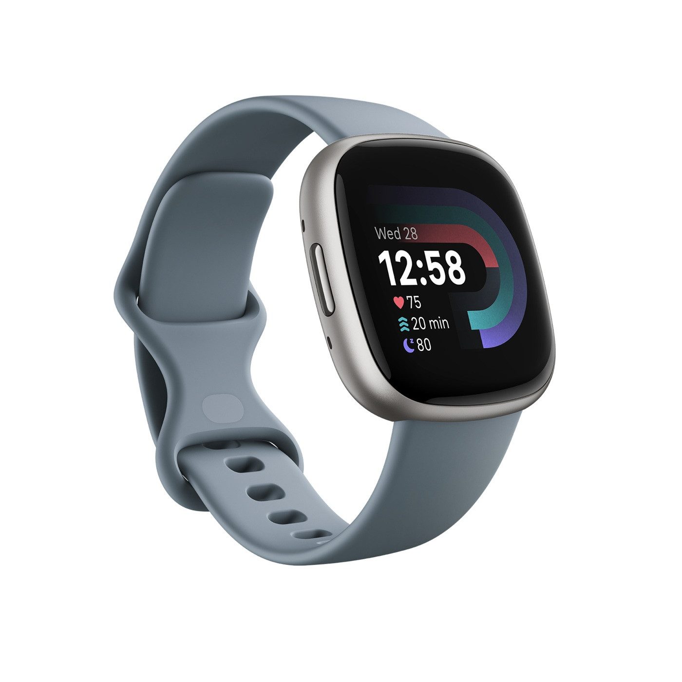 fitbit Sportuhr Fitbit Versa 4 Wasserfallblau, günstig online kaufen