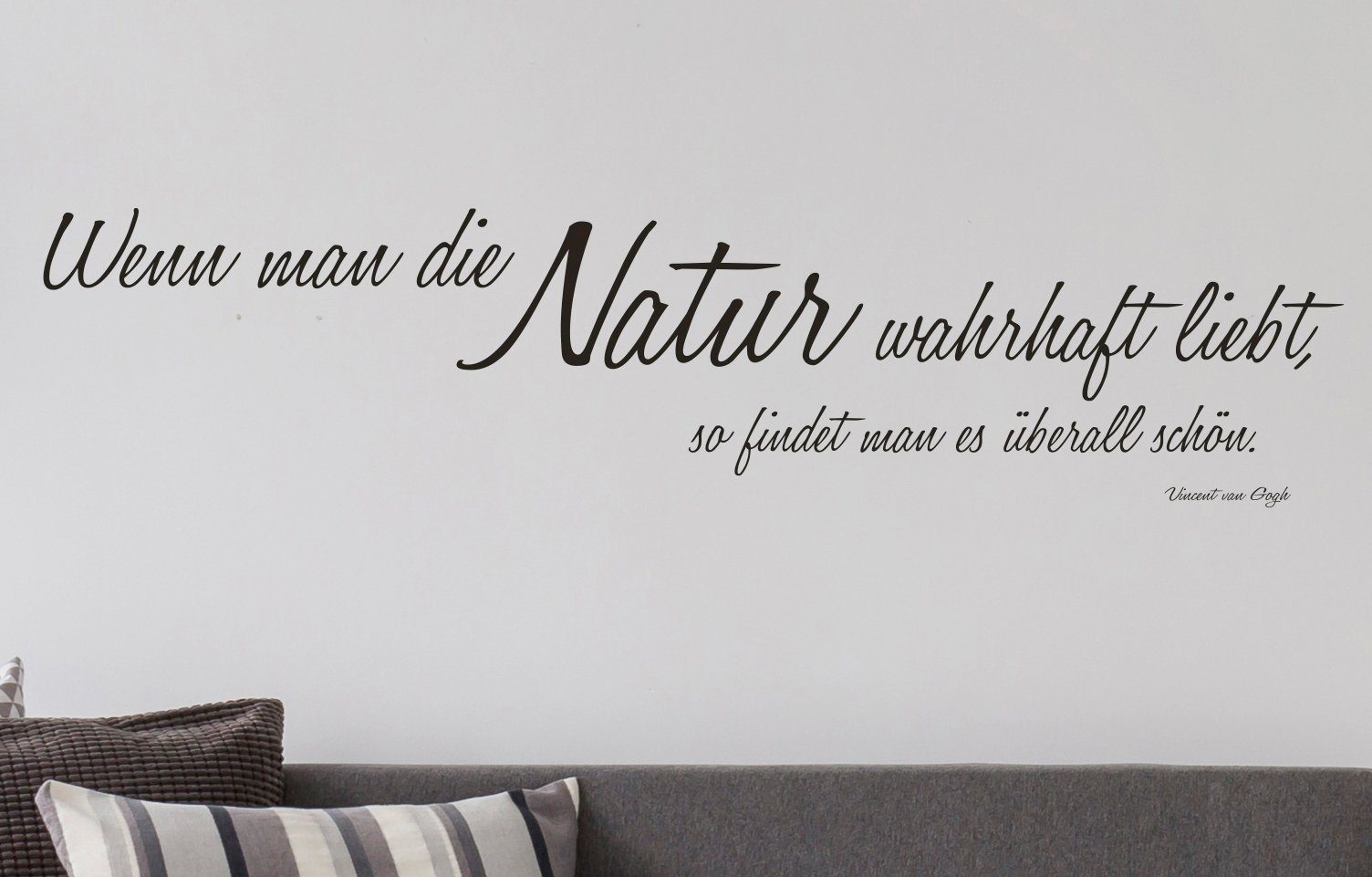 Bis zu 90 % Rabatt! man Wandtattoo Natur…, Wenn die hohe Klebkraft queence