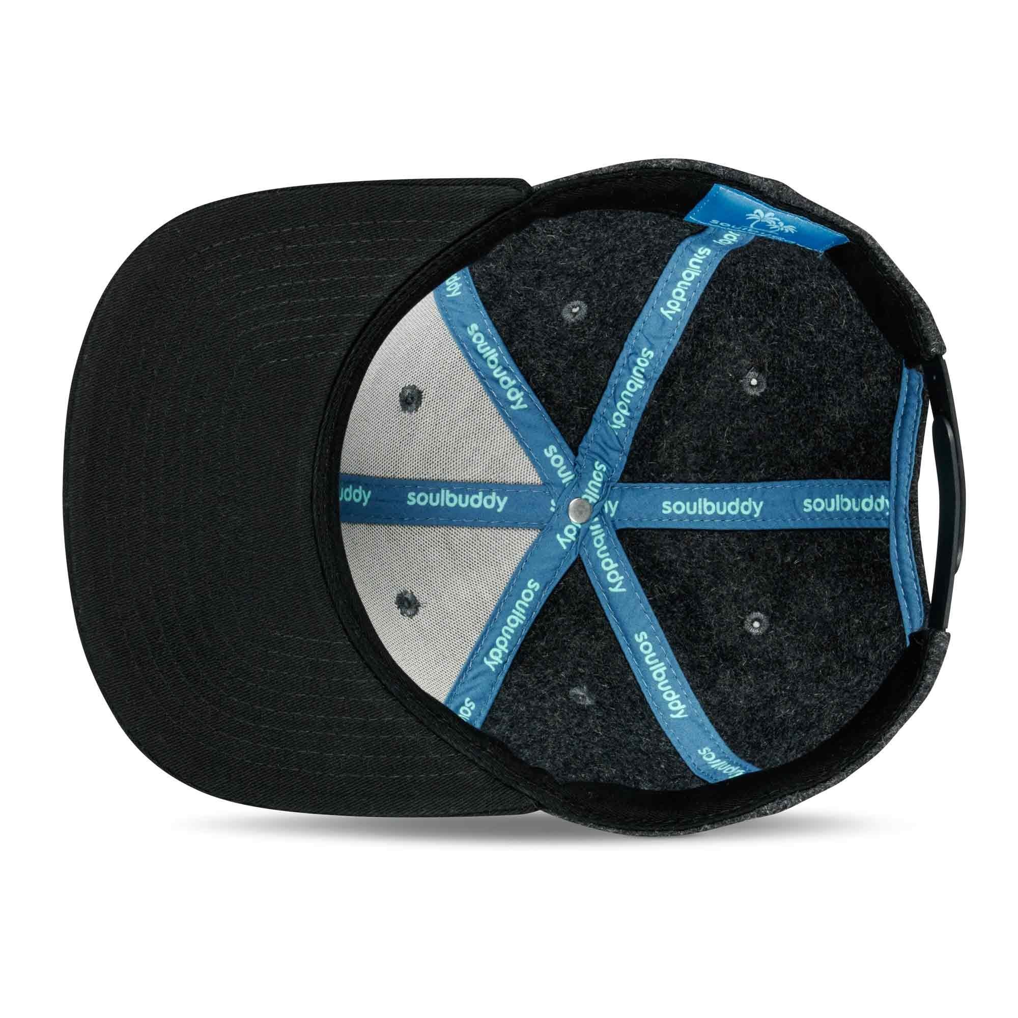 Soulbuddy Snapback Cap - Cap Herren, Cap Damen, Baseball Cap, Basecap, Geschenk für Papa (One Size, Unisex, Größenverstellbar, auch als Kids Caps erhältlich)