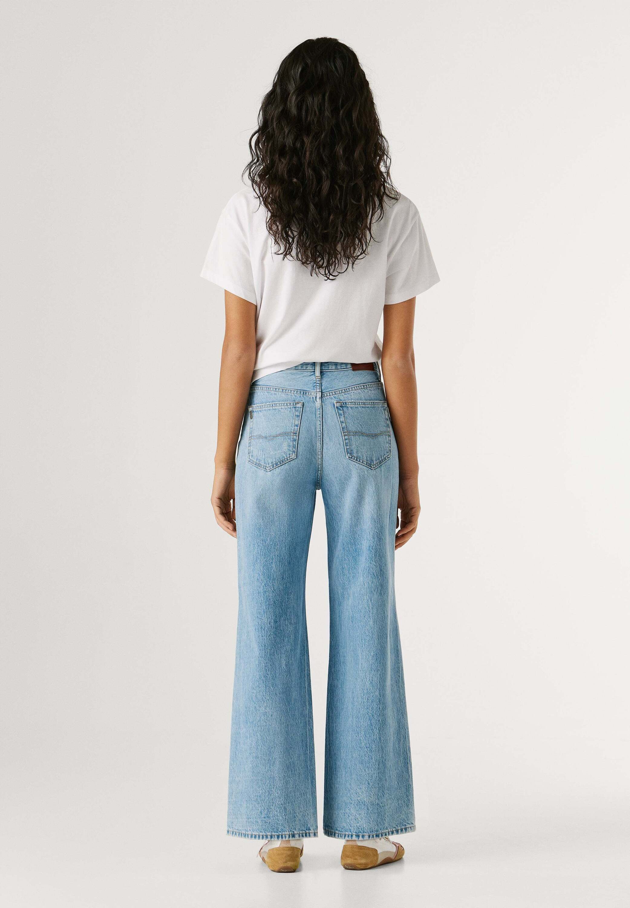 Pepe Jeans Straight-Jeans Jeans mit geradem Bein STRAIGHT JEANS UHW LEXA – Bild 3 von 5