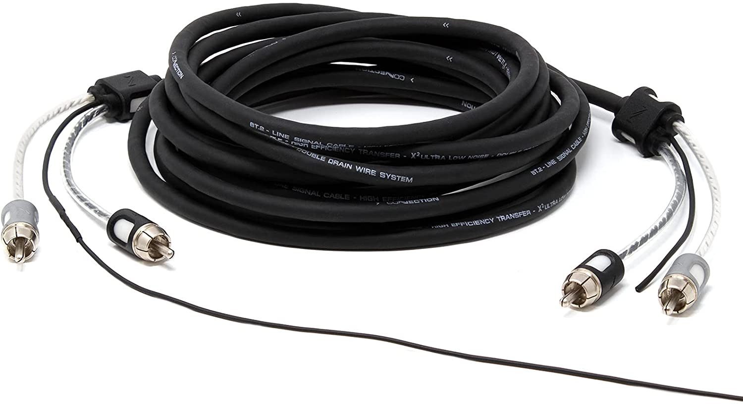 Connection Connection BT2 100.2, 2-Kanal Cinchkabel - 1m Audio- & Video-Kabel