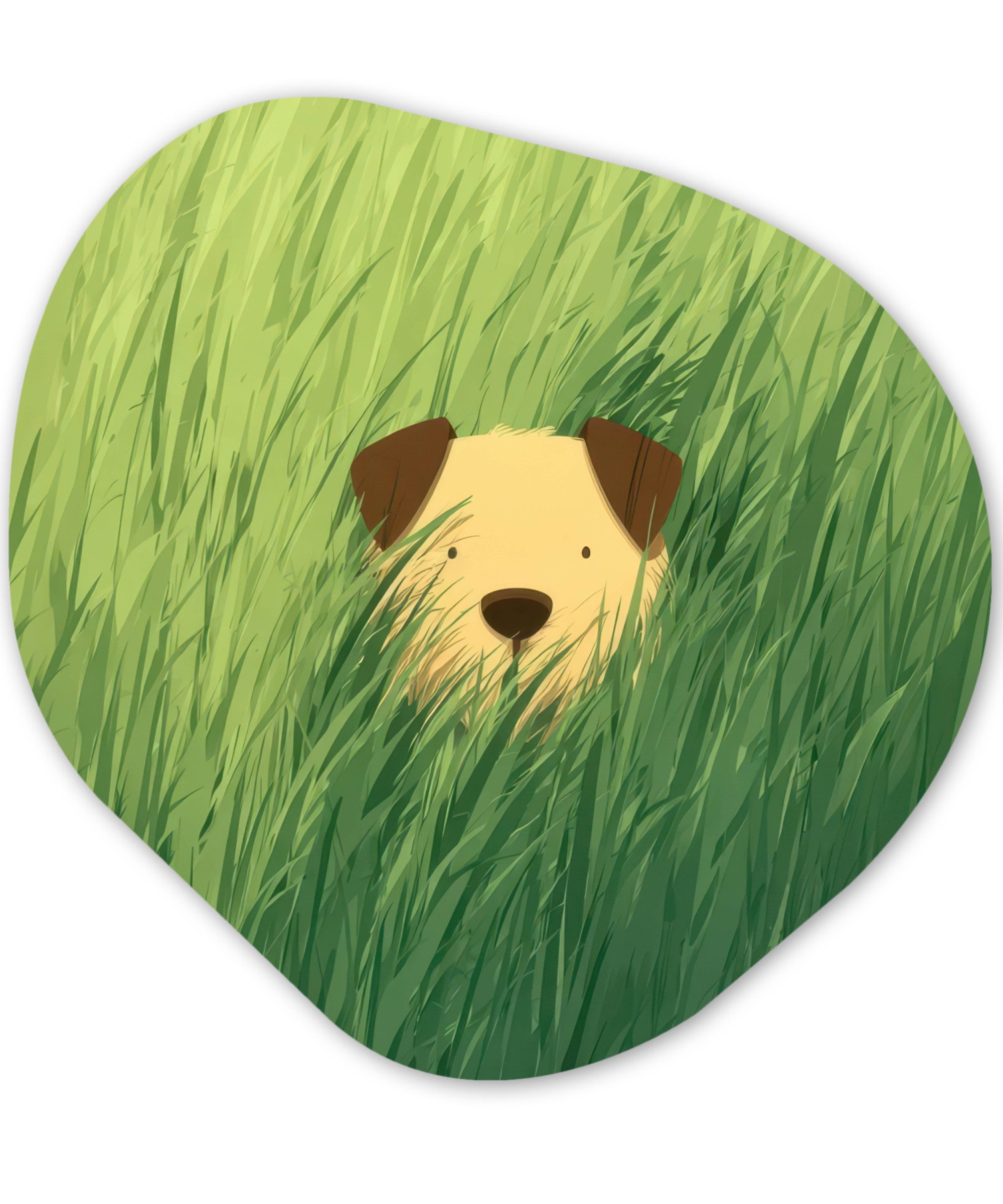 Hund – Gras
