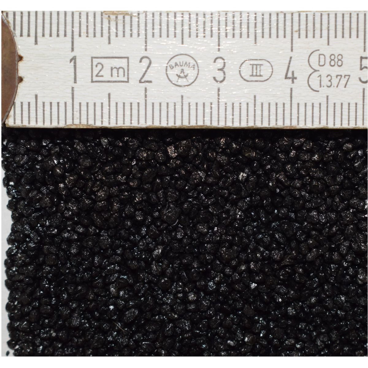 Nuber GmbH Zool. Großhandlung Aquarienkies Aquariensand Zierkies schwarz 5 kg