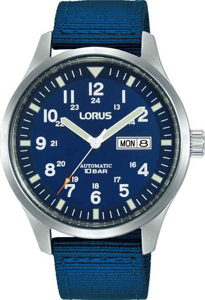 LORUS Automatikuhr RL409BX9, Armbanduhr, Herrenuhr, Datum