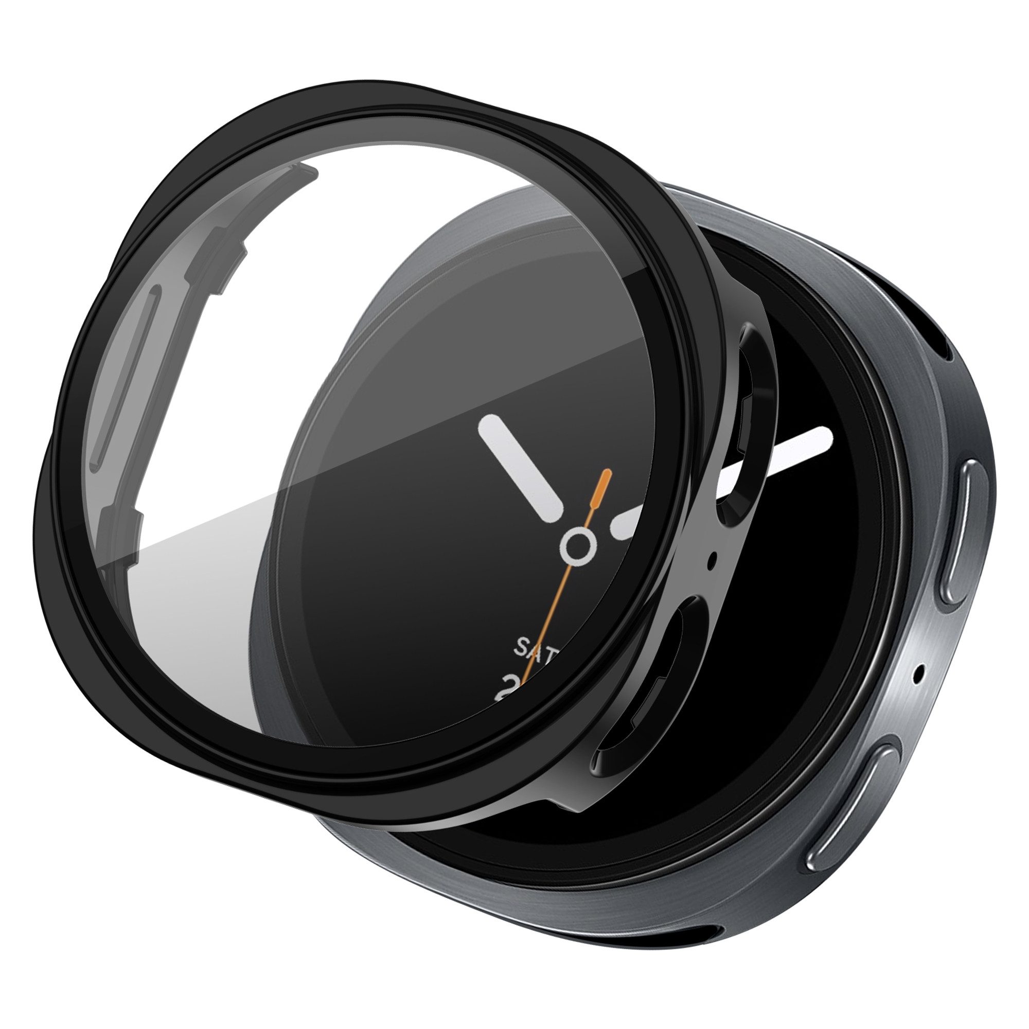 imoshion Displayschutzfolie imoshion Full Cover Hard Case Samsung Galaxy Watch 9 / Watch 8 (40 mm), 1 Stück