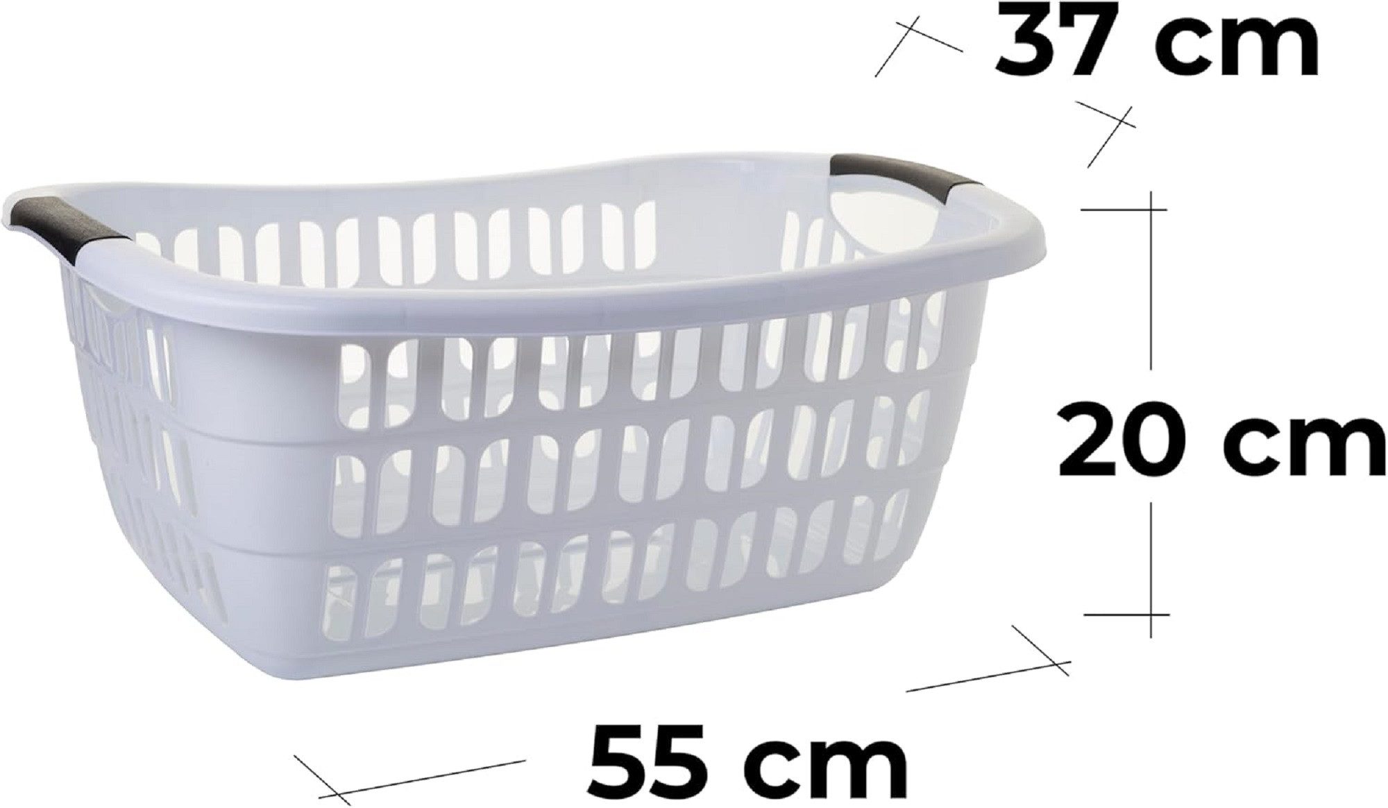 Centi Wäschekorb 2er Set - Wäschekörbe günstig online kaufen