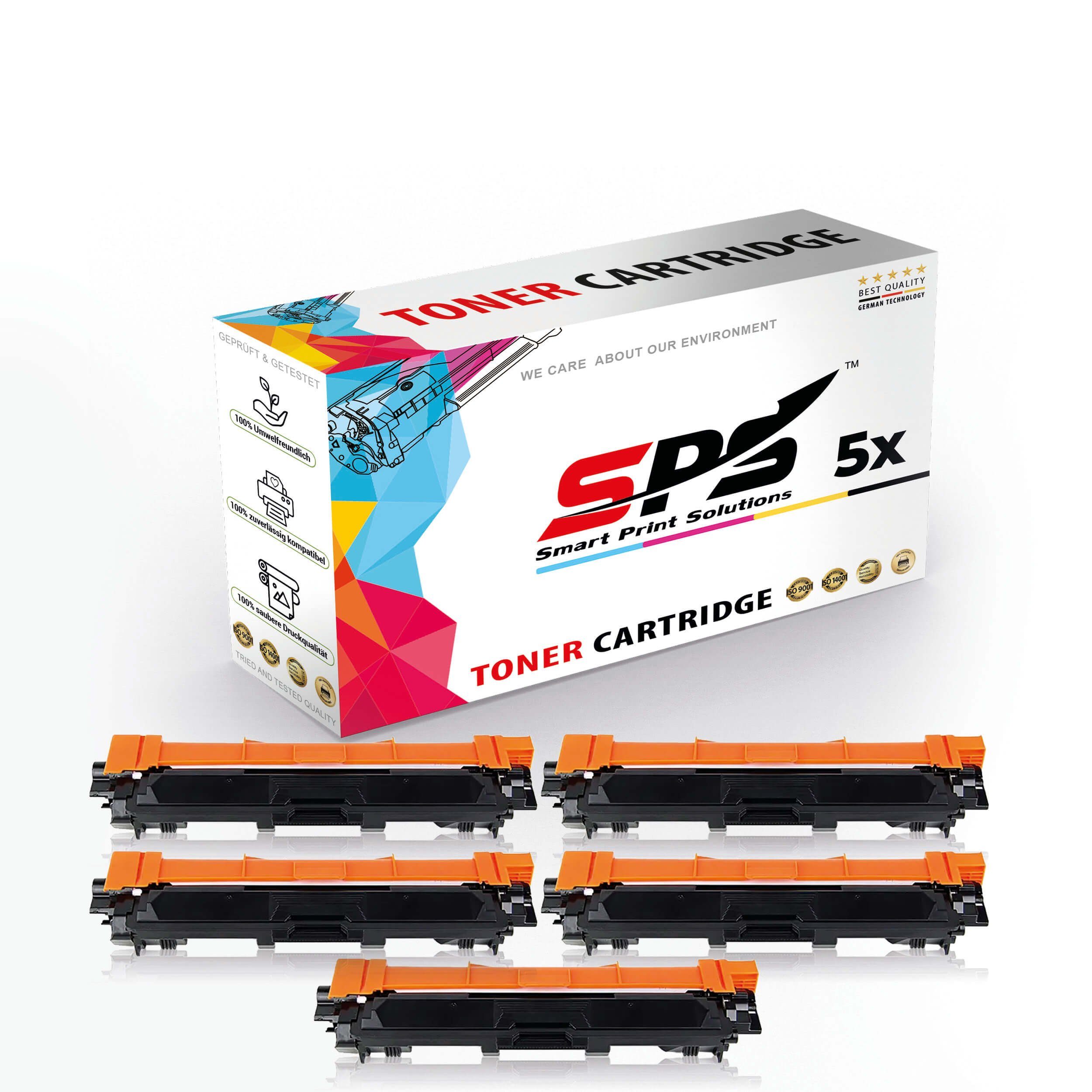 SPS Tonerkartusche 5x Multipack Set Kompatibel für Brother HL 3140 (TN-245C, TN-245M, (5er Pack)