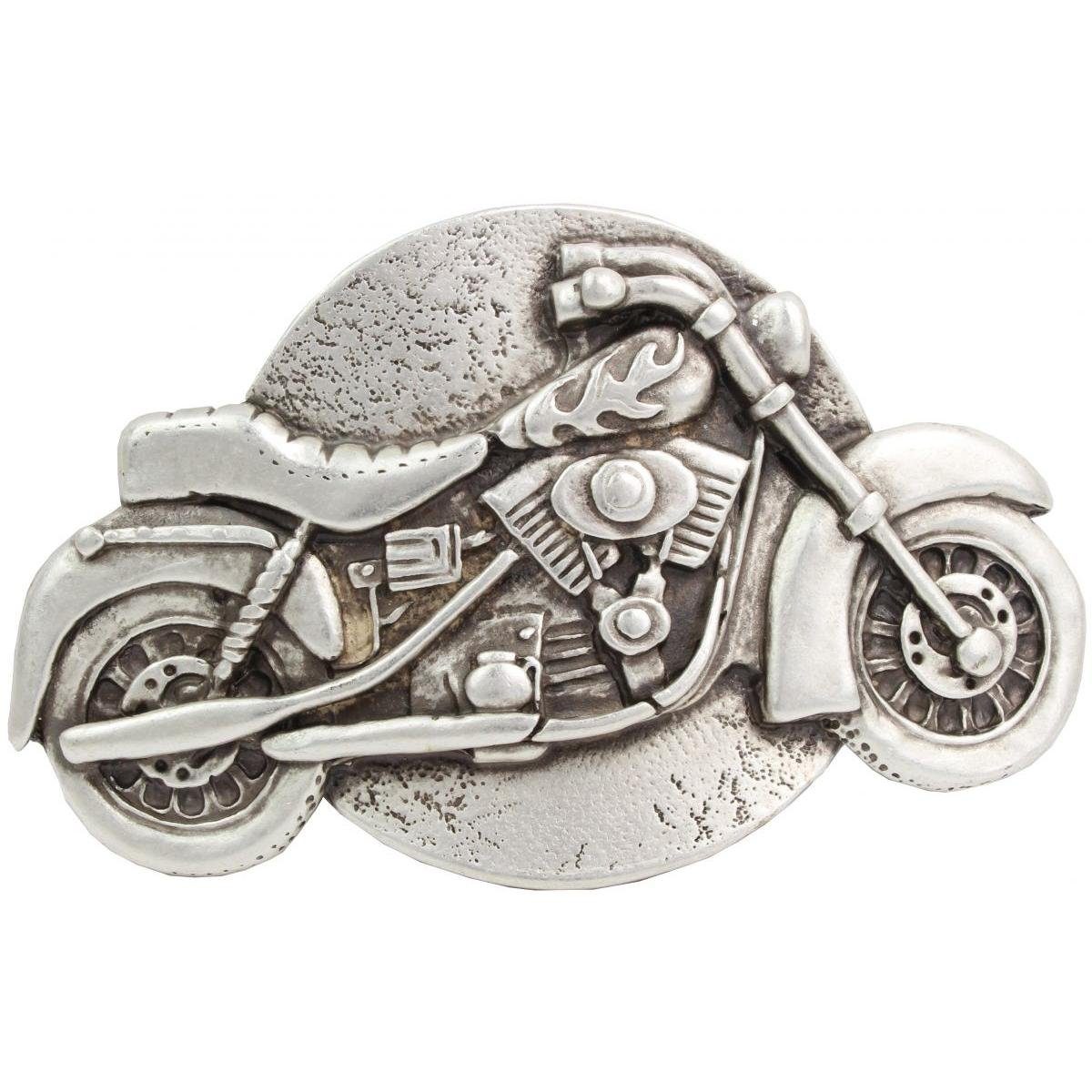 BELTINGER Gürtelschnalle Motorrad 4,0 cm - Buckle Wechselschließe Gürtelschließe 40mm - Gürtel (1-St)