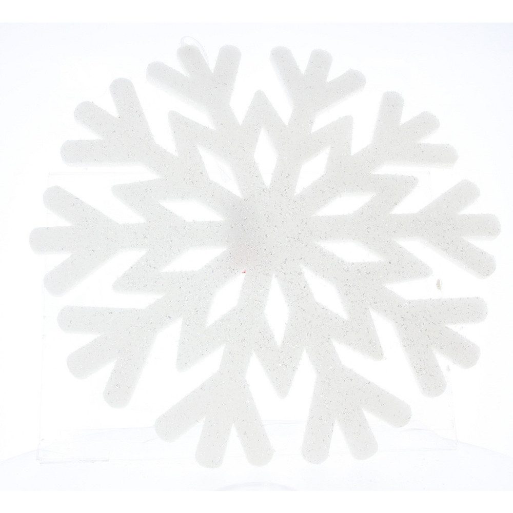 MICA Adventskranz Dekohänger Schneeflocke - ca. 50 cm