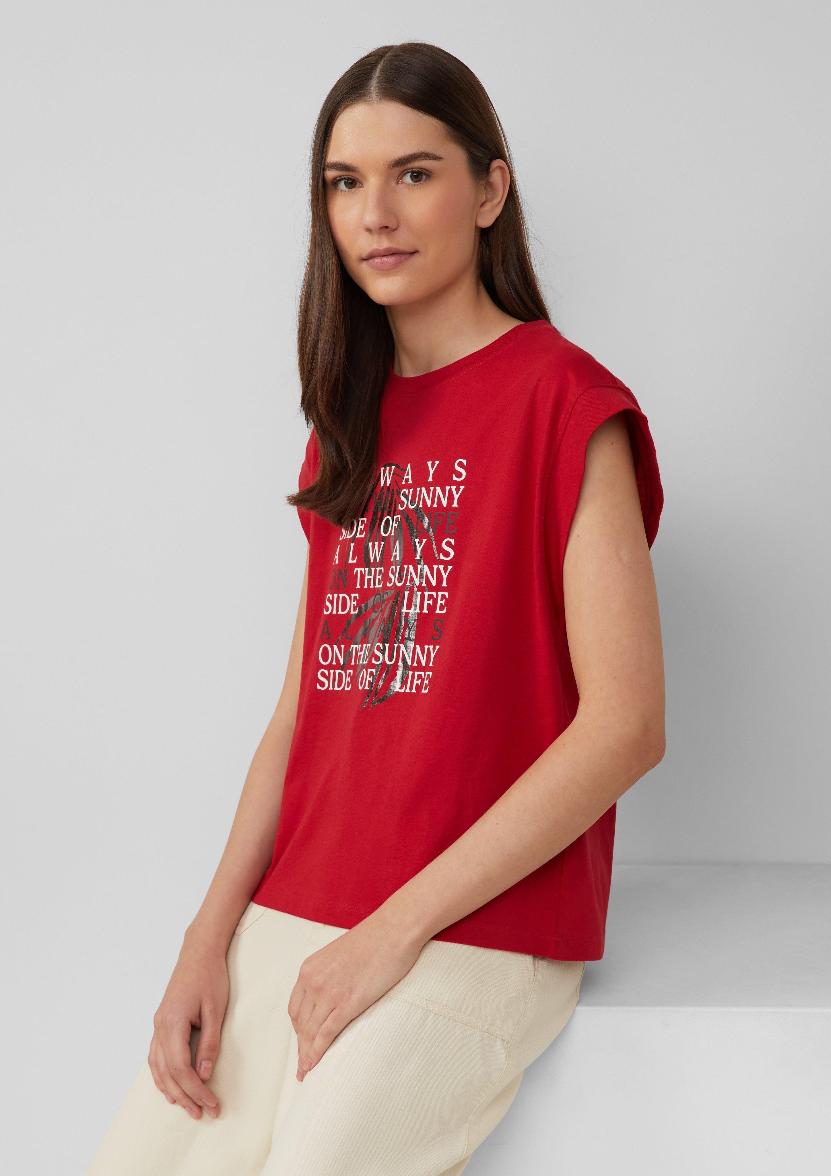s.Oliver Shirttop T-Shirt im Relaxed Fit günstig online kaufen