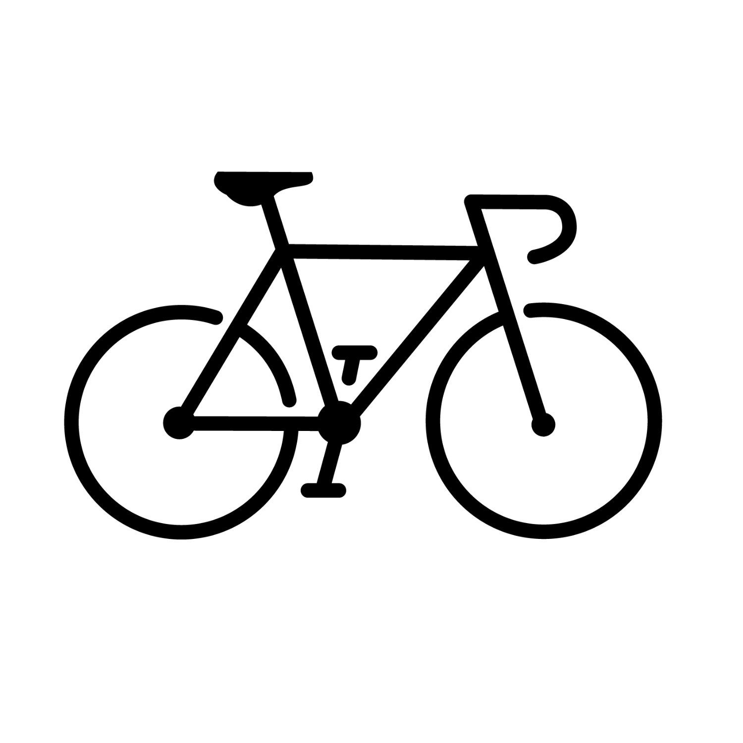 Inkster Schmuck-Tattoo Einfaches Fahrrad Tattoo, Vegane & EU-Kosmetikzertifizierte Farbe, wasserfestes temporäres Tattoo, 2 Wochen Halt