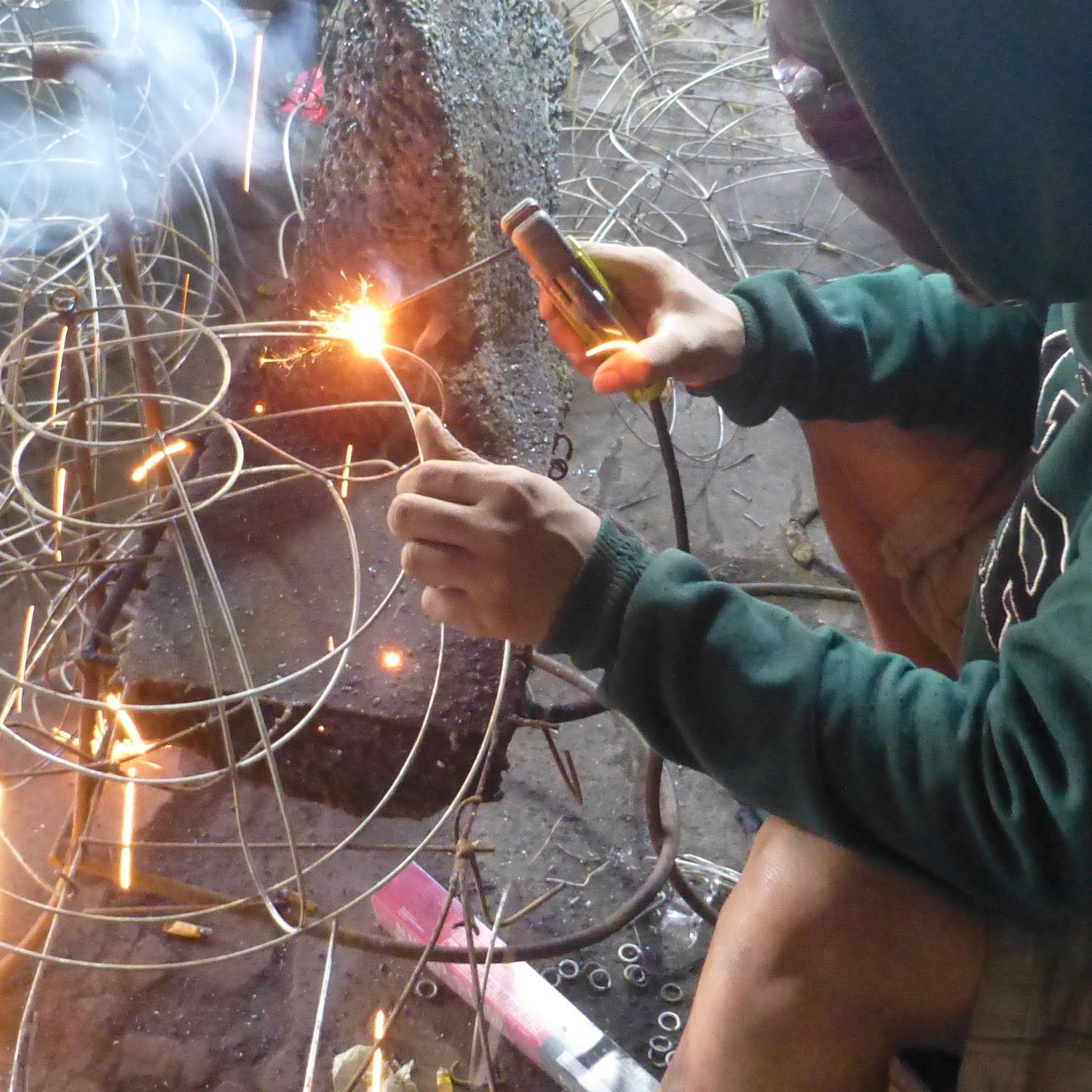 Casa Moro Deckenleuchten Hängeleuchte Rattan Wohnzimmer Esszimmer Pendelleuchte Boho handmade, ohne Leuchtmittel, Natur Lampe Leuchte Deko Idee Muttertag