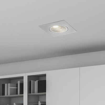 Nordlux LED Einbaustrahler, Leuchtmittel inklusive, Warmweiß, Decken Lampe Wohn Bade Zimmer Einbau Strahler ALU Leuchte Spot