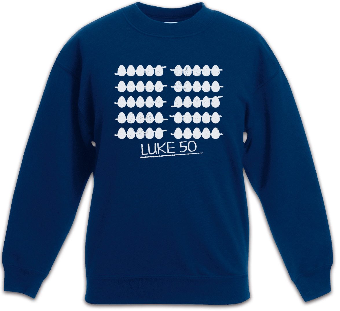 Sweatshirt Luke Egg Eating Kinderpullover Der Luke Unbeugsame Jackson Dragline