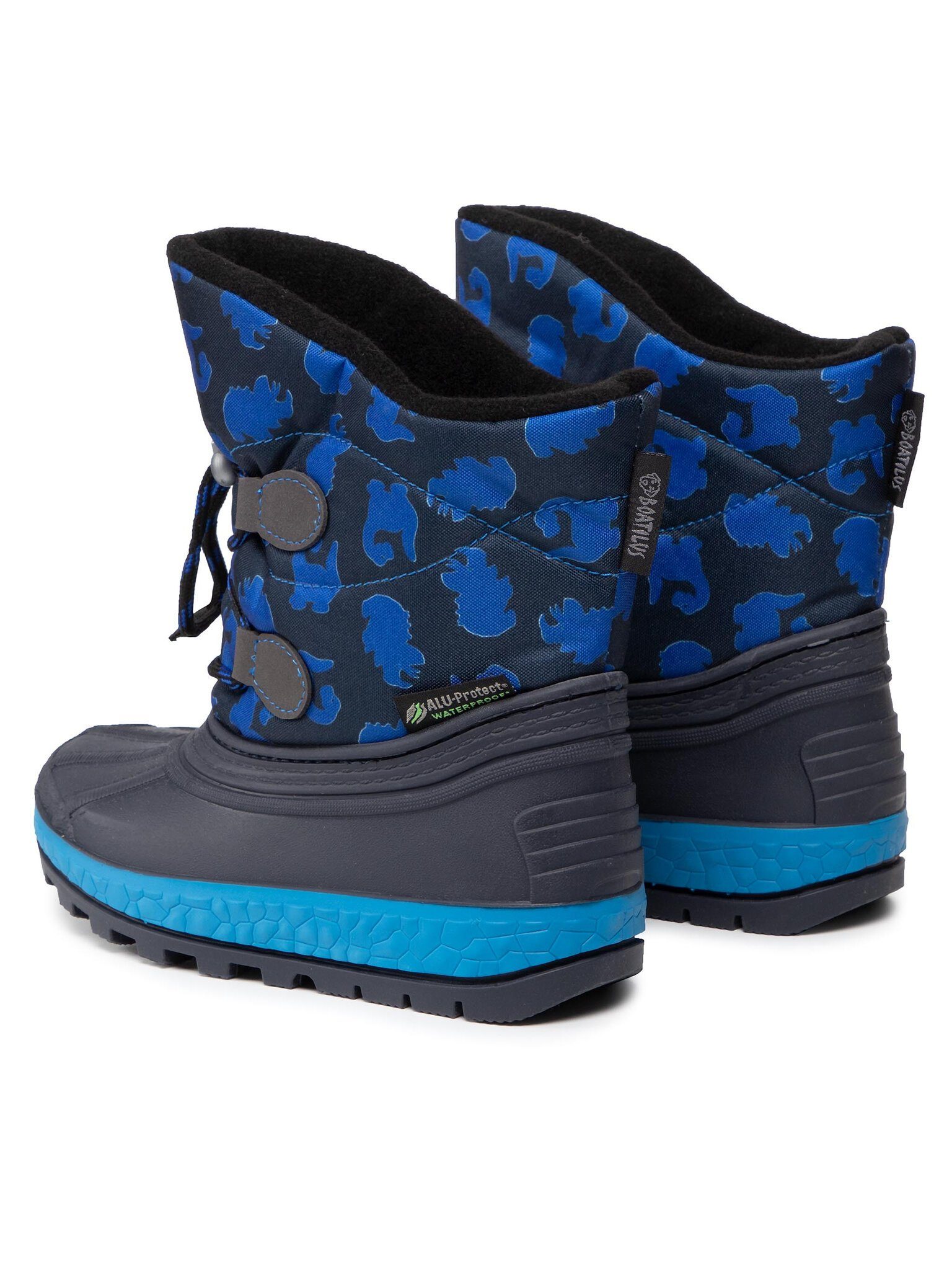 Boatilus Schneeschuhe Schneeschuhe Youth Joggy Sport Lace NJ09 VAR. 17ZT Navy Bb Dino