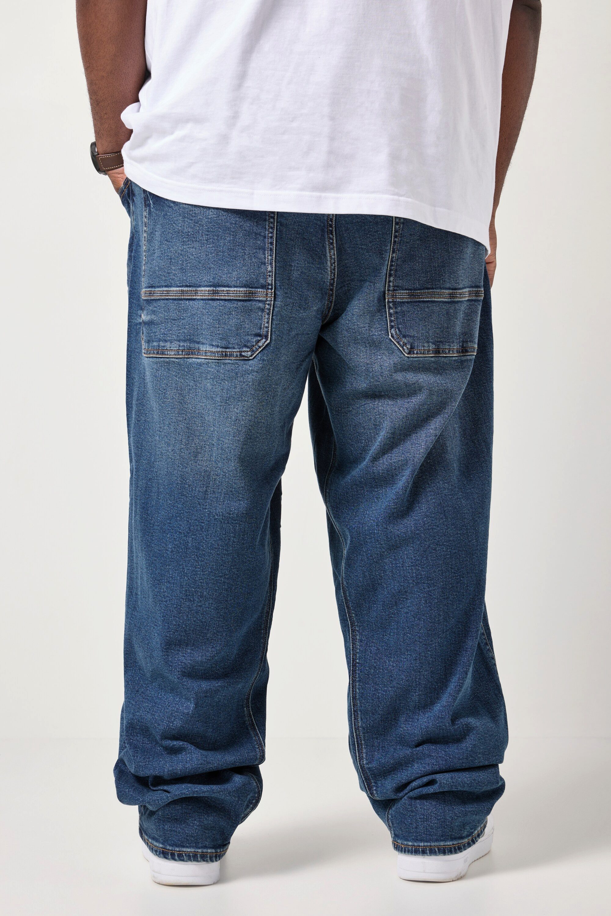 STHUGE 5-Pocket-Jeans Balloon-Jeans 5-Pocket weiter Balloon-Fit – Bild 3 von 5