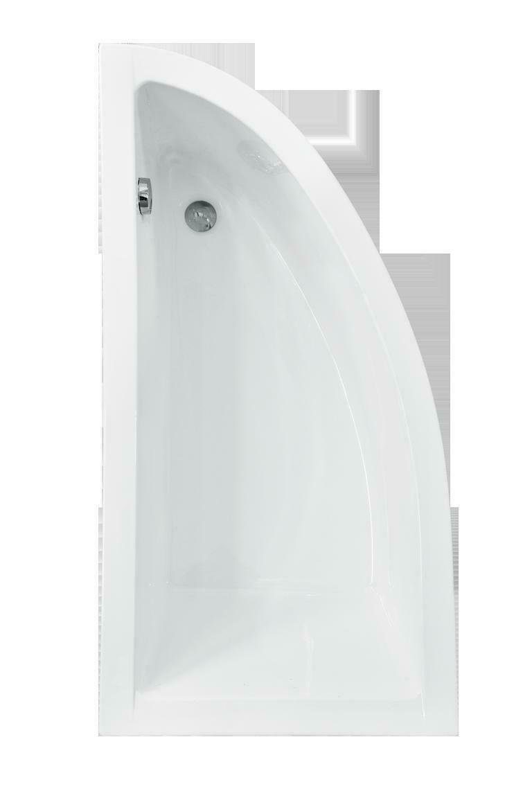Xlmoebel Eckwanne Acryl Badewanne in modernem Design für stilvolles Badezimmer, (1-tlg), Hergestellt in Europa