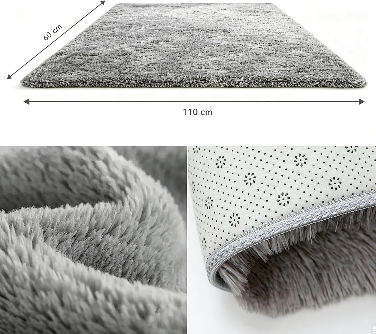 MCC direct Hochflor-Teppich Hochflor-Teppich – luxuriöser Flauschteppich - 7 Größen & 7 Farben – Bild 2 von 4