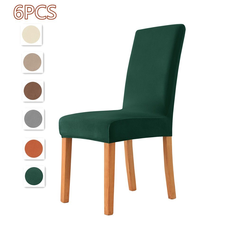 XDeer Stuhlhusse Stuhlhussen,Stretch Stuhlhusse Esszimmerstuhl Hussen, günstig online kaufen