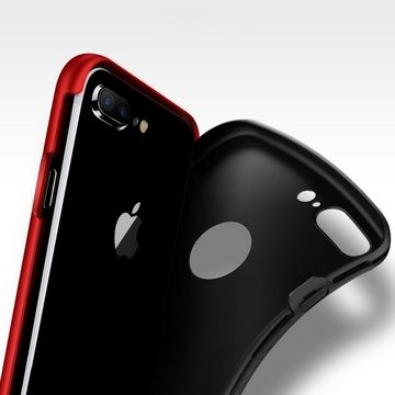 König Design Handyhülle Apple iPhone 8 Plus, Apple iPhone 8 Plus Handyhülle Backcover Rosa