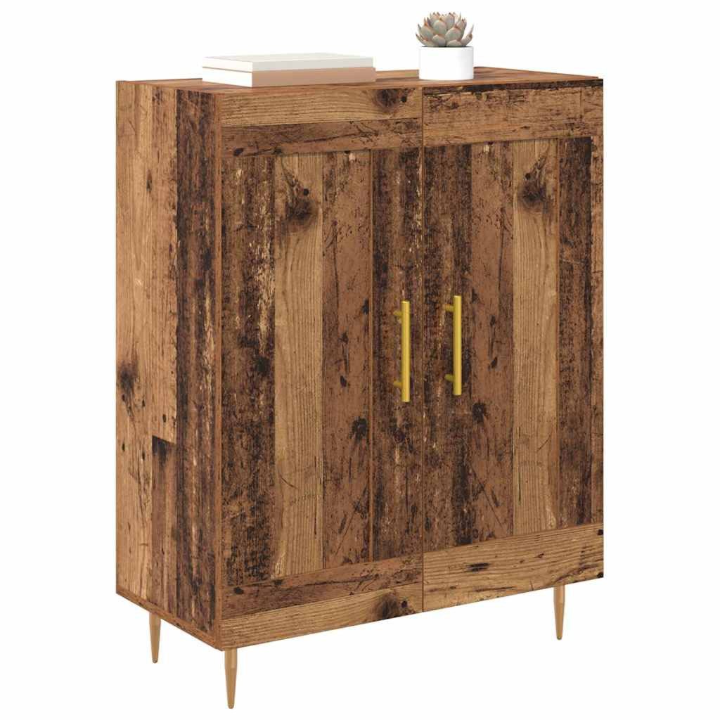 vidaXL Sideboard Sideboard Altholz 69,5 x 34 x 90 cm Verbundholz und Eisen (1 St)
