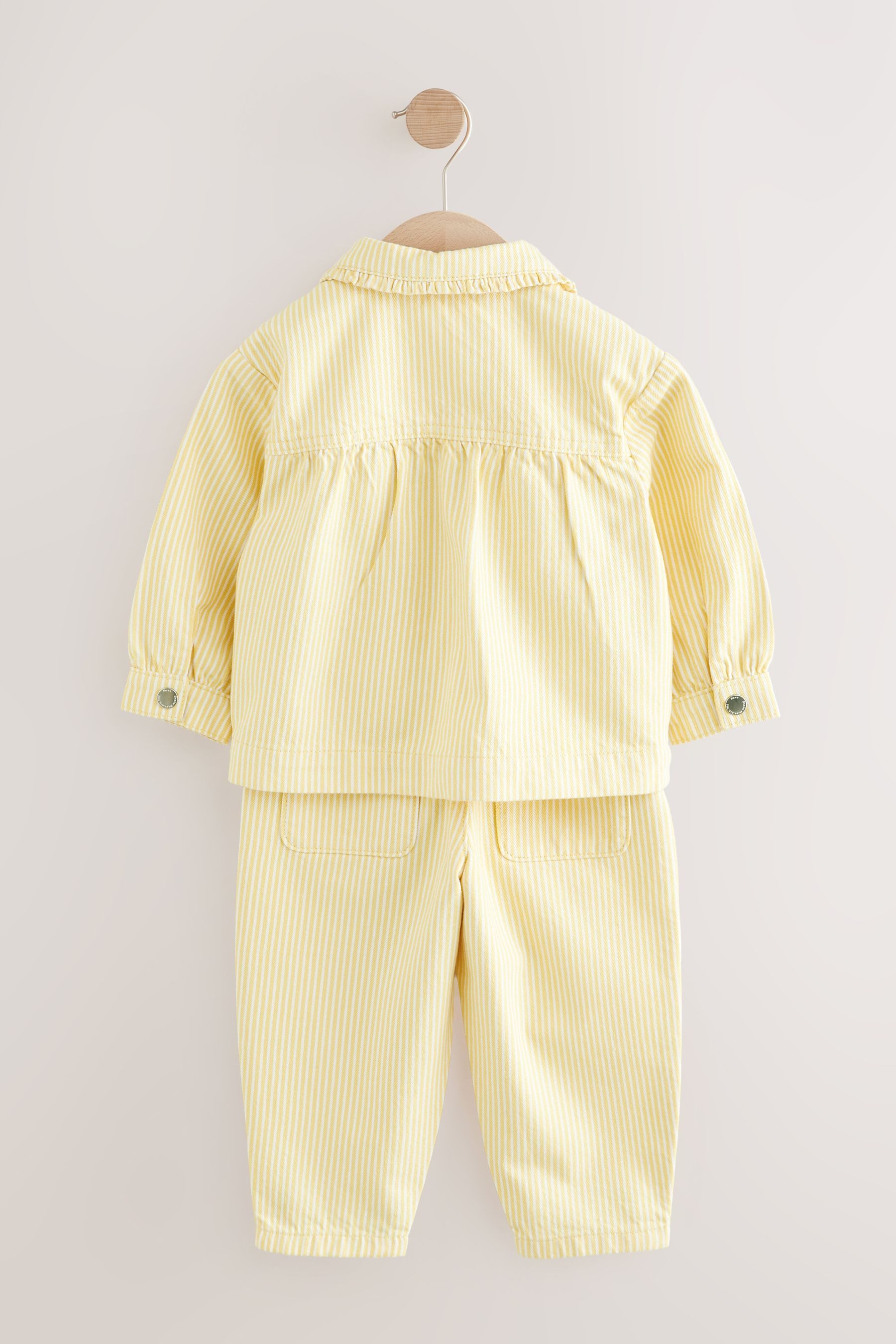 Next Hemdjacke Gestreifte Hemdjacke und Hose günstig online kaufen
