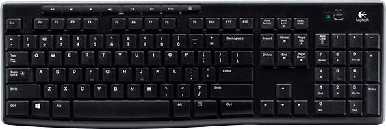 Logitech »Wireless Keyboard K270 - DE-Layout« Tastatur online kaufen | OTTO