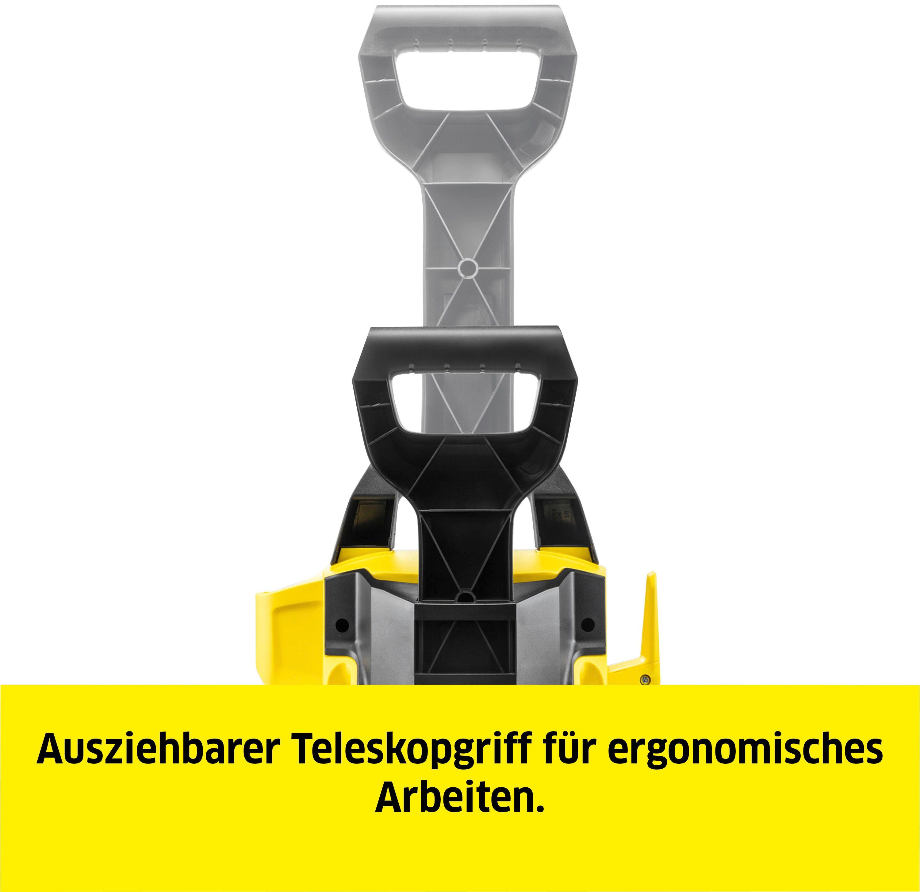 KÄRCHER Hochdruckreiniger »K 2« Power Control Home, Druck max: 110 bar, Fördermenge max: 360 l/h, Home & Garden App, Teleskopgriff