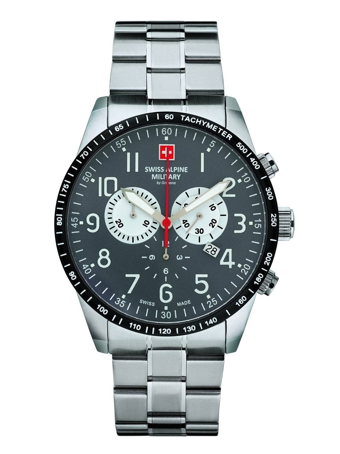 Schweizer Uhr Military 7082. Swiss Alpine