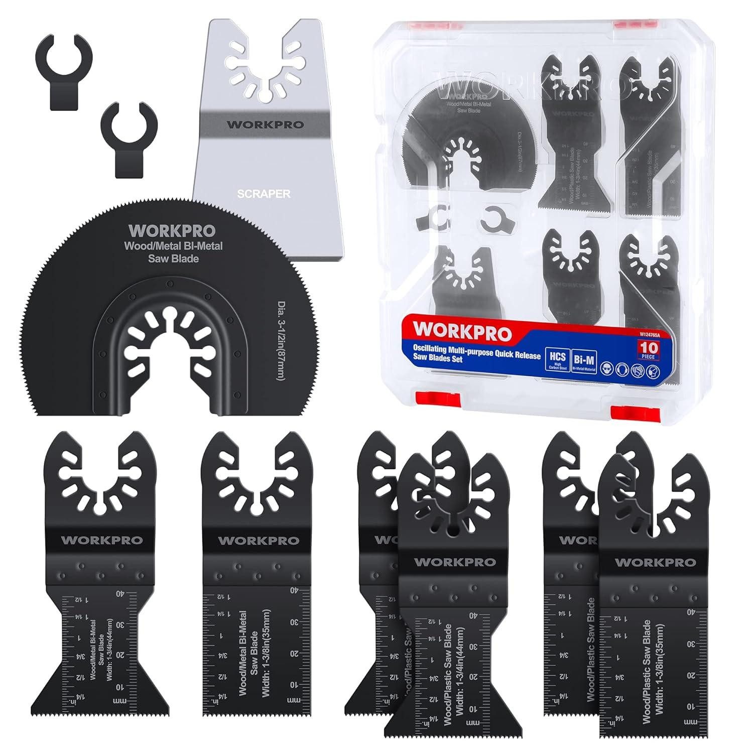 Multitool Oszillierendes Sägeblatt Set 10tlg. Multitool Zubehör Holz Metall