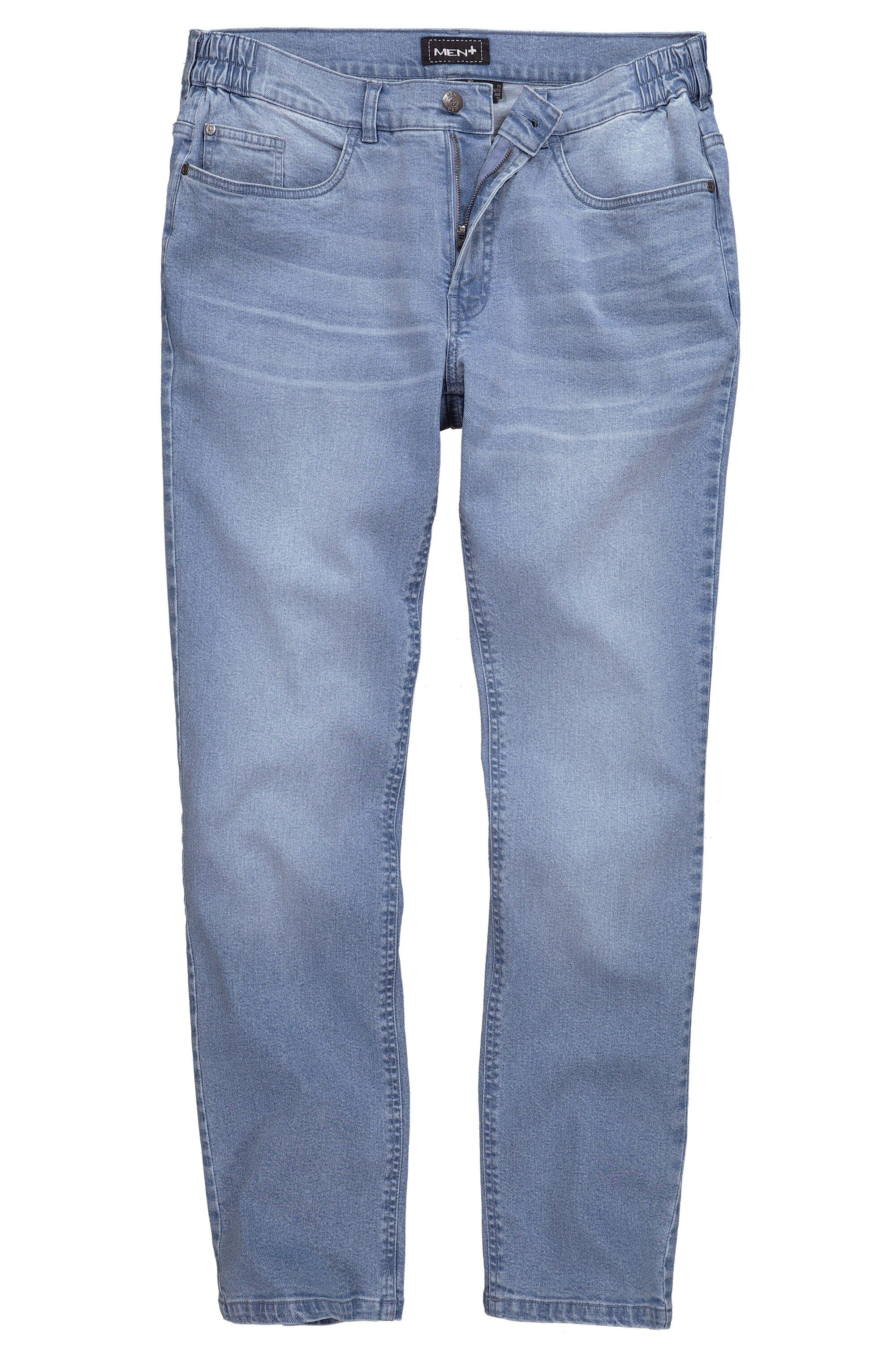 Men Plus Cargohose Jeans Denim Bauchfit Regular Fit 5-Pocket/72 günstig online kaufen