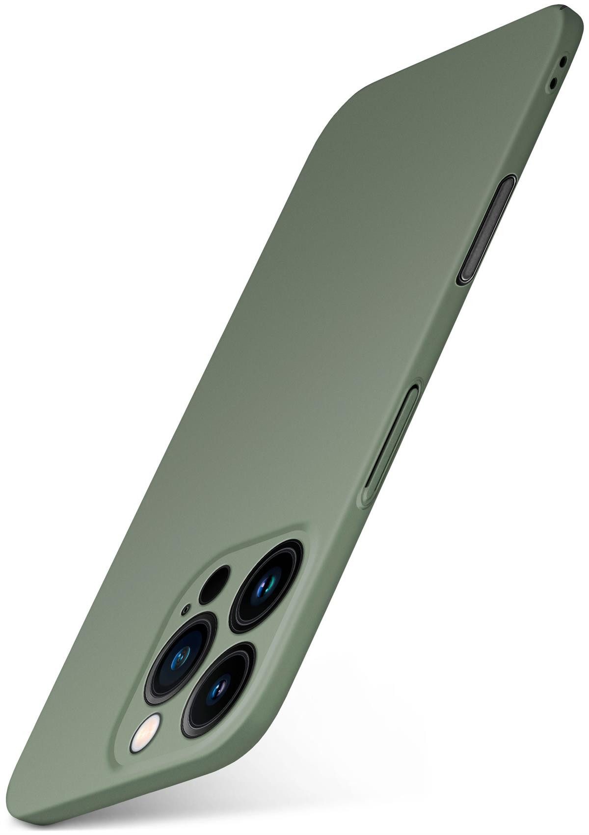 moex Handyhülle moex® Alpha Case für Apple iPhone 16 Pro, Hülle ultra dünn, Hardcase Back Cover, Schutzhülle Minimalistisch