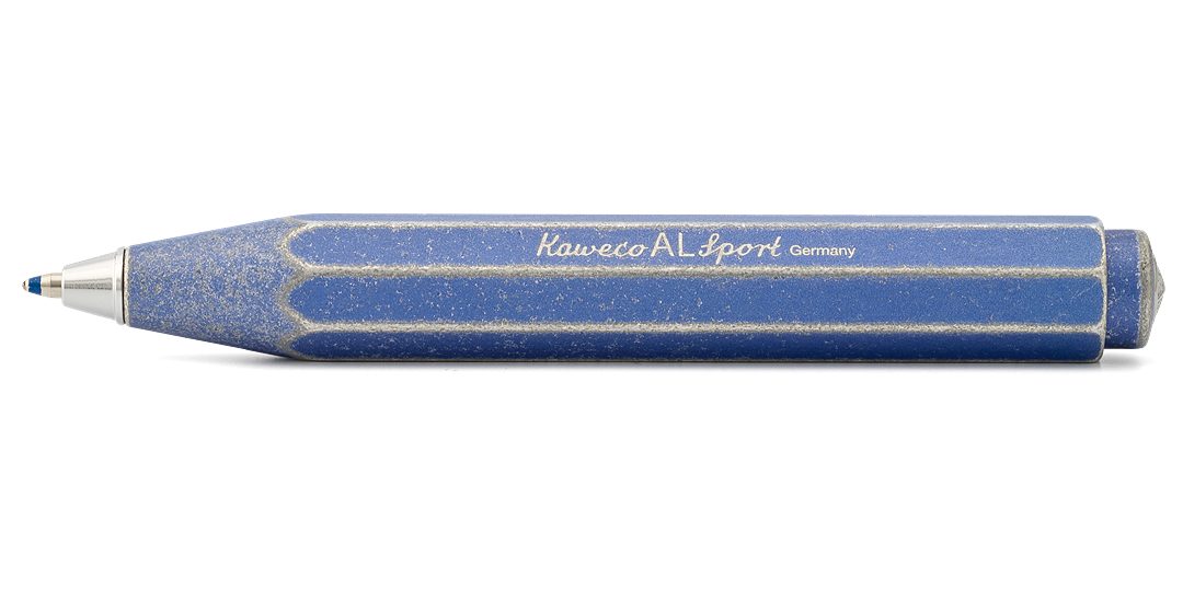 Kaweco Kugelschreiber Kaweco AL Sport Stonewashed Kugelschreiber Blau