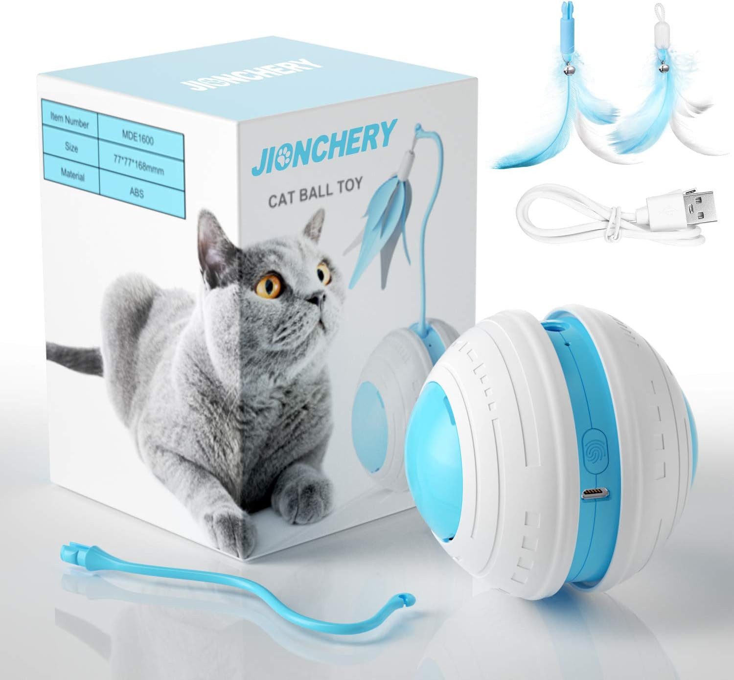 UE Stock Katzen-Federwedel 2er Set Katzenspielzeug Bewegliches Katzenfeders günstig online kaufen