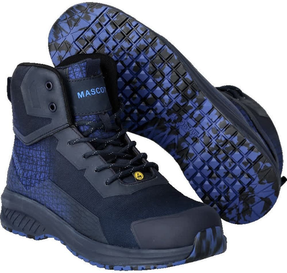 Schwarzblau/Azurblau