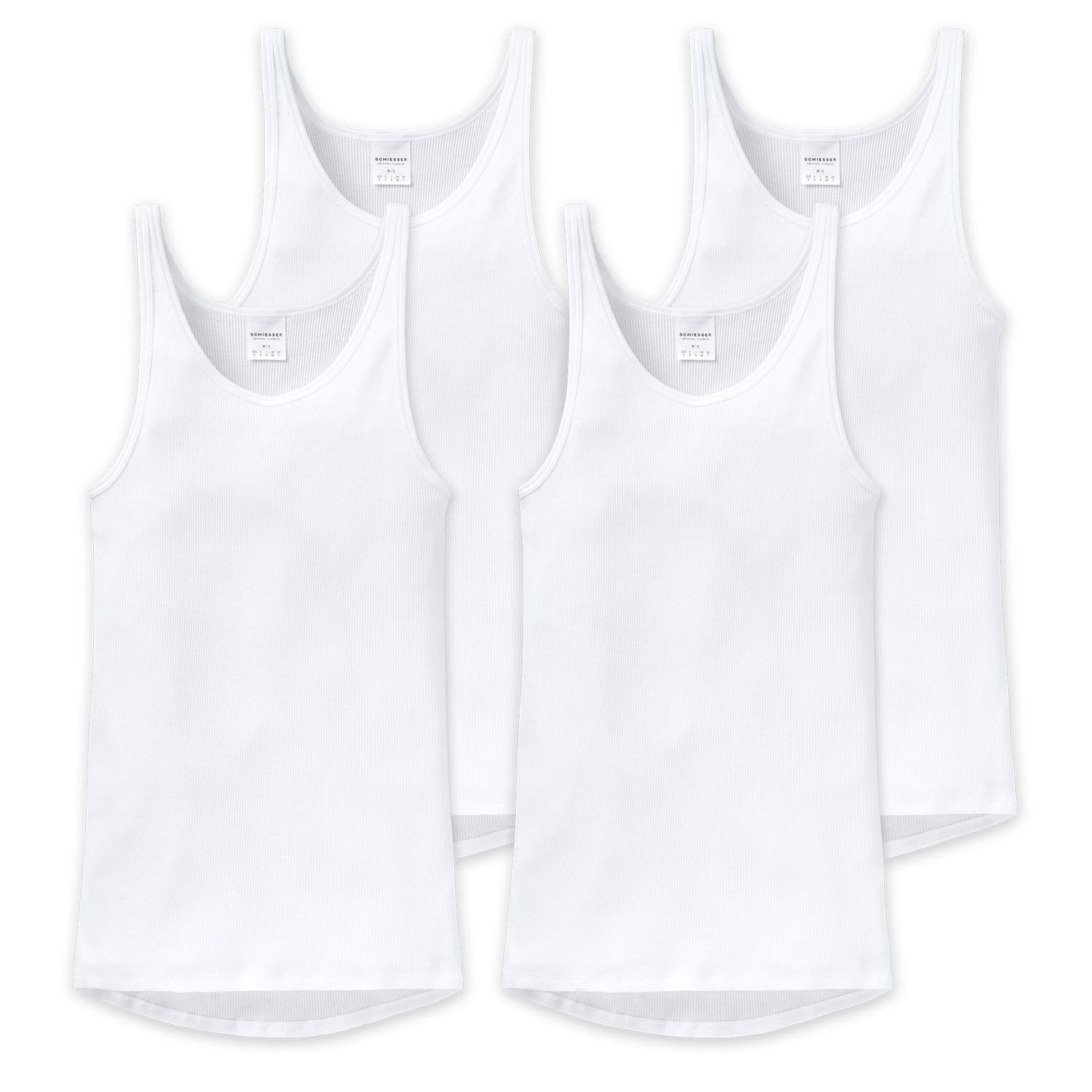 Schiesser Unterhemd Original Classics (Sparpack, 2-St) mit verlängertem Rüc günstig online kaufen
