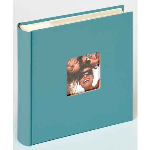 Walther Design Einsteck-Fotoalbum Fun Memo-Einsteckalbum 200 Fotos, Einsteckalbum, quadratischer Bildausschnitt, für 200 Fotos à 10x15 cm