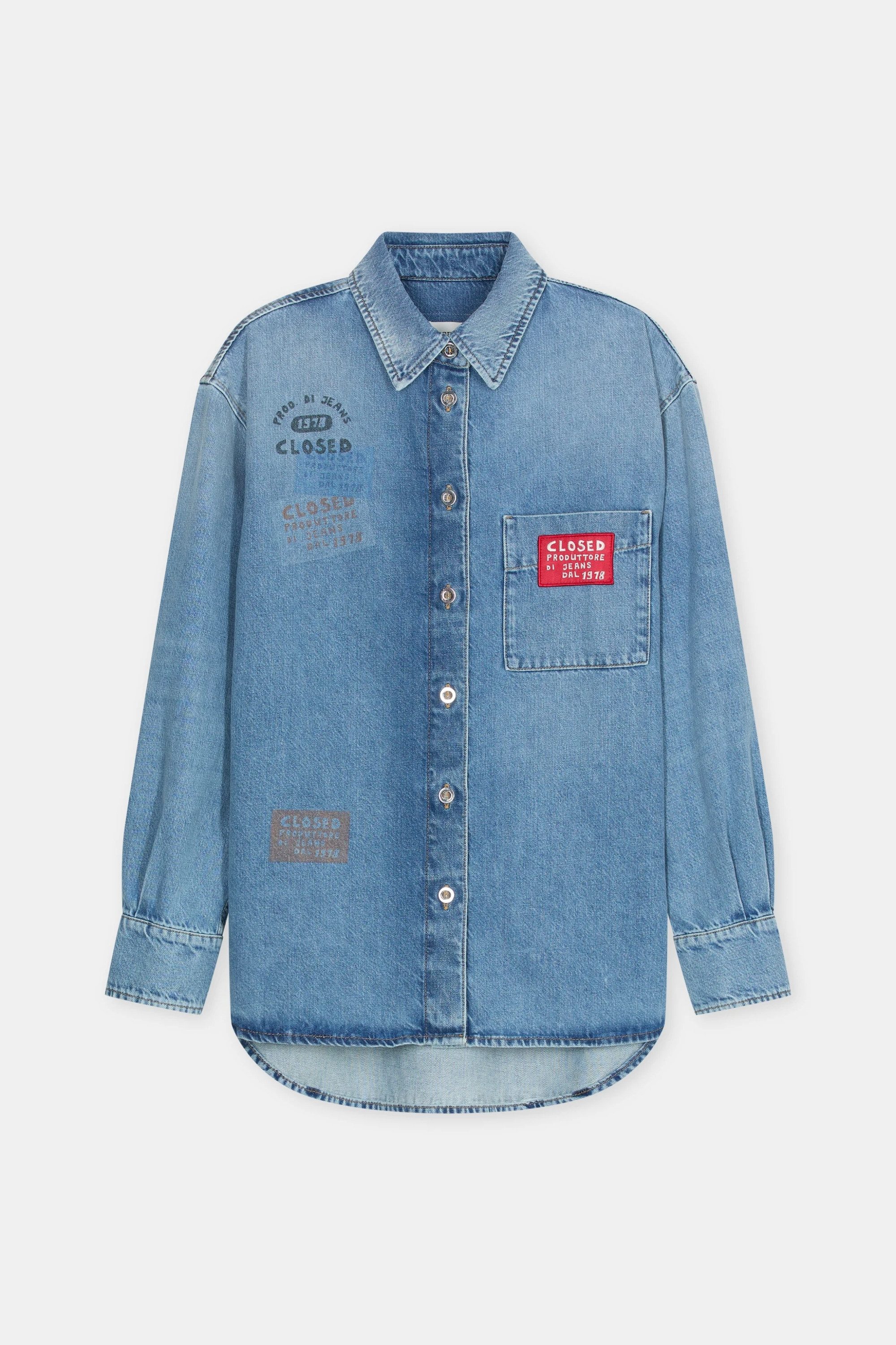 CLOSED Blusentop Oversize shirt