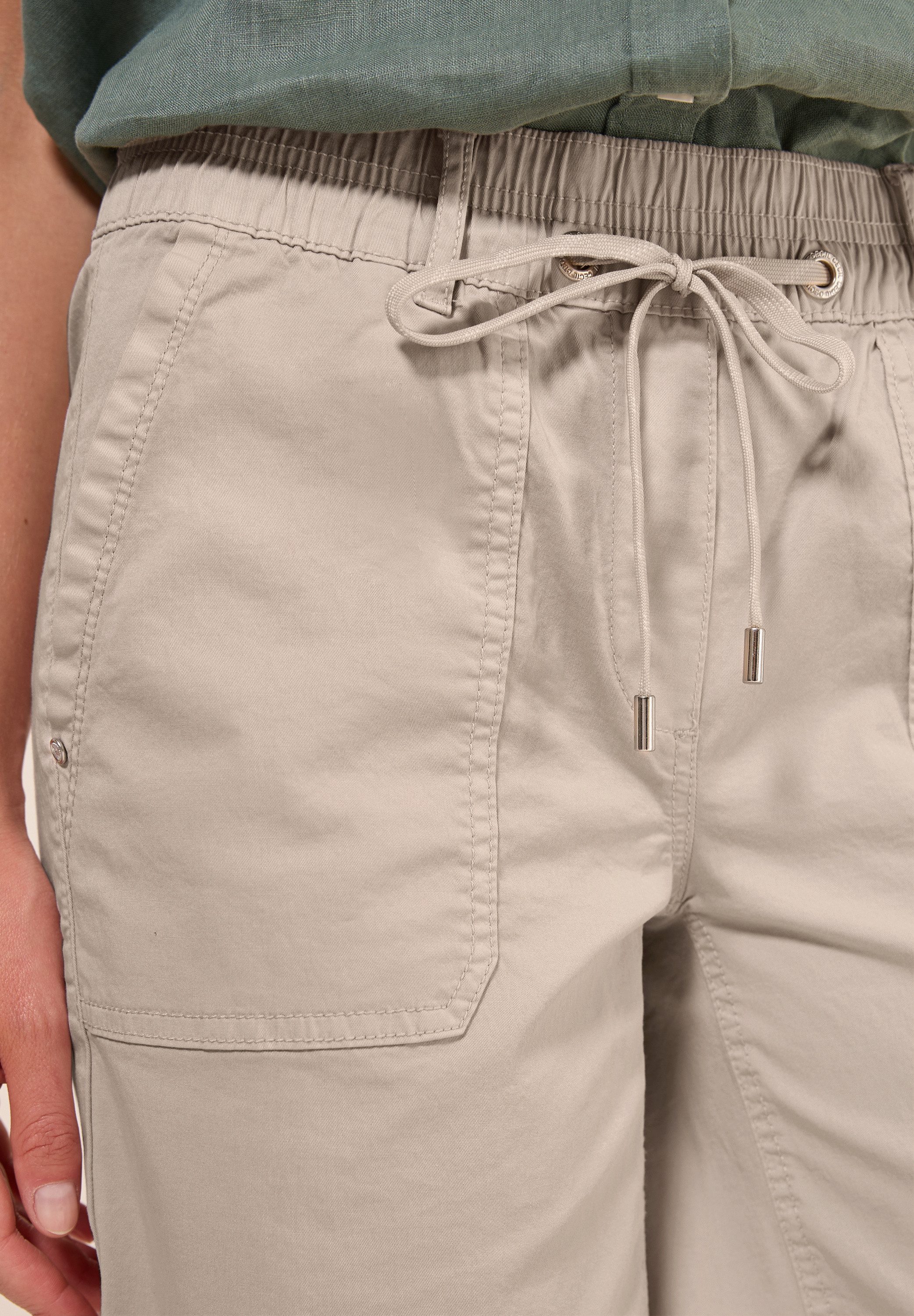 CECIL Shorts Style Tracey Sommerhose mit elastischem Bund und Tunnelzug