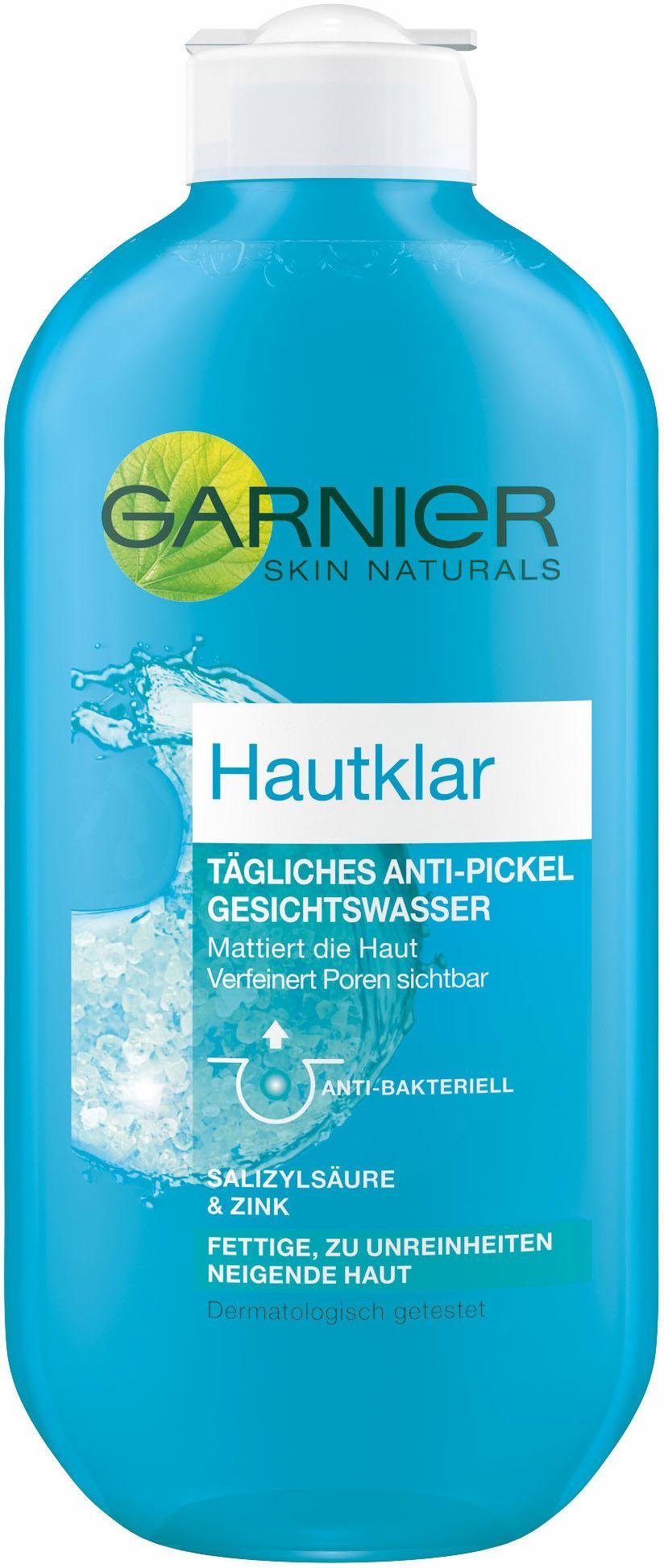 Anti-Pickel GARNIER Gesichtswasser Hautklar,