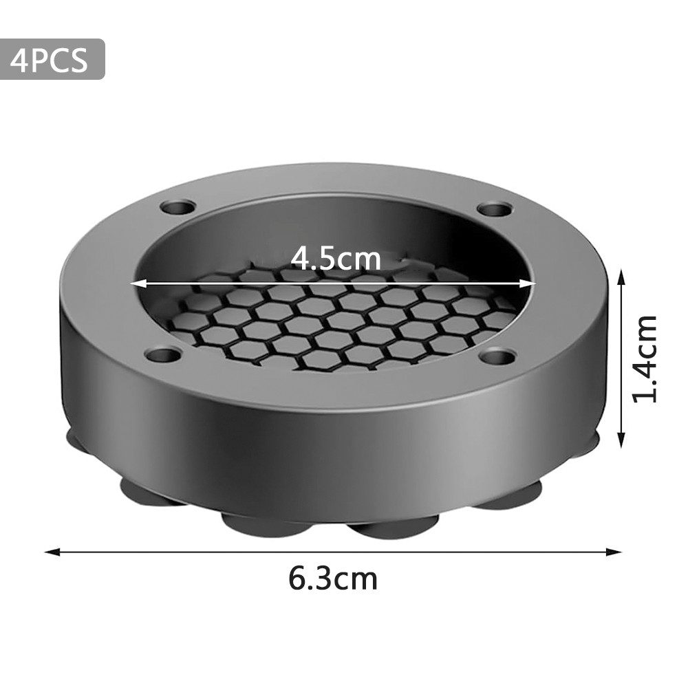 NUODWELL Vibrationsdämpfer Schwingungsdämpfer Waschmaschine, 4 Stück Waschm günstig online kaufen